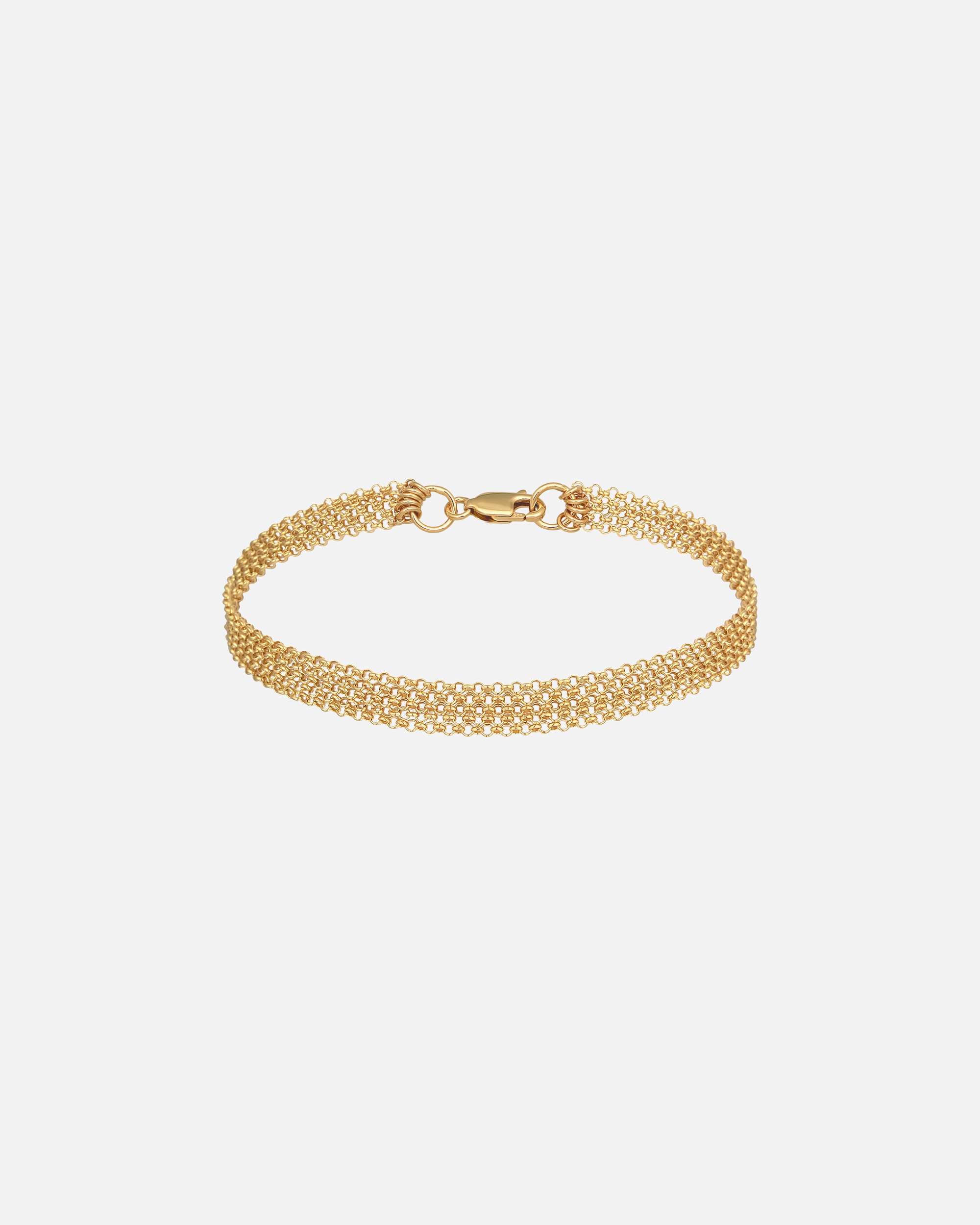 Armband für Weiblich 5-Lagig Basic Ketten Modern 925 Sterling Silber 1 Stück