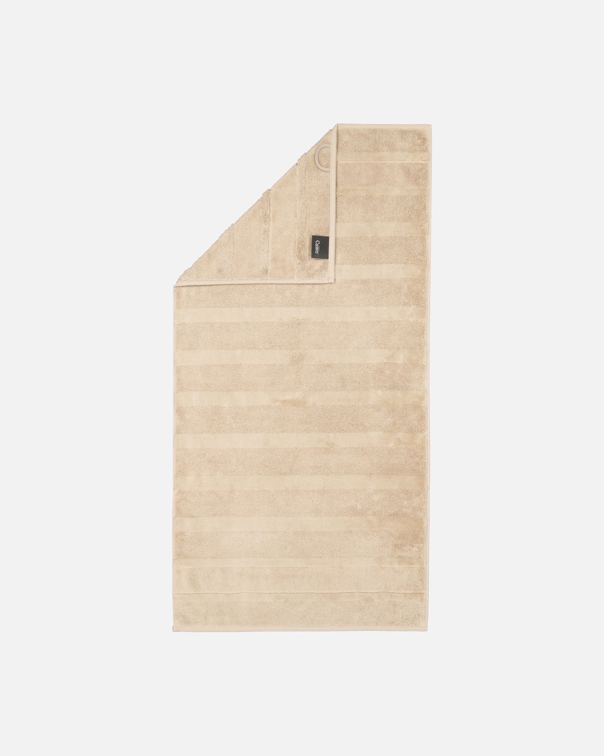 Handtuch für Unisex Cawö Cawö Handtücher Noblesse2 Uni 1002 sand - 375 Handtuch 50x100 cm