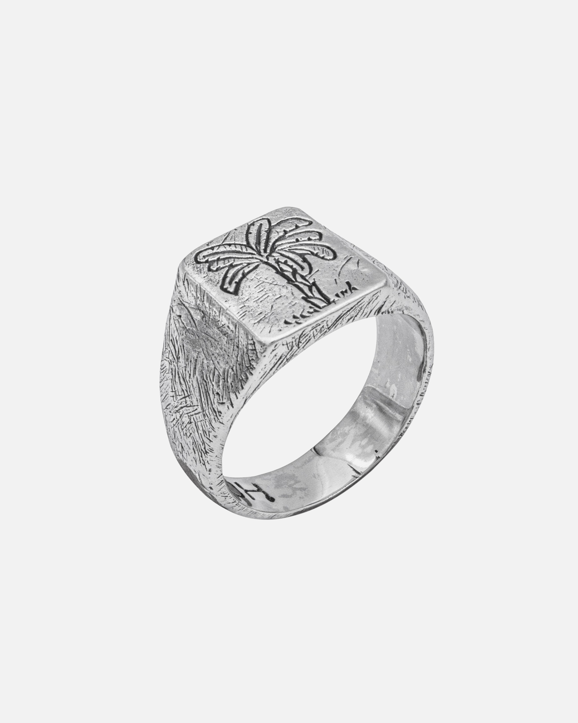 Ring für Männlich Haze & Glory Default Brand Line Siegelring - Tropicalization 925 Silber 62