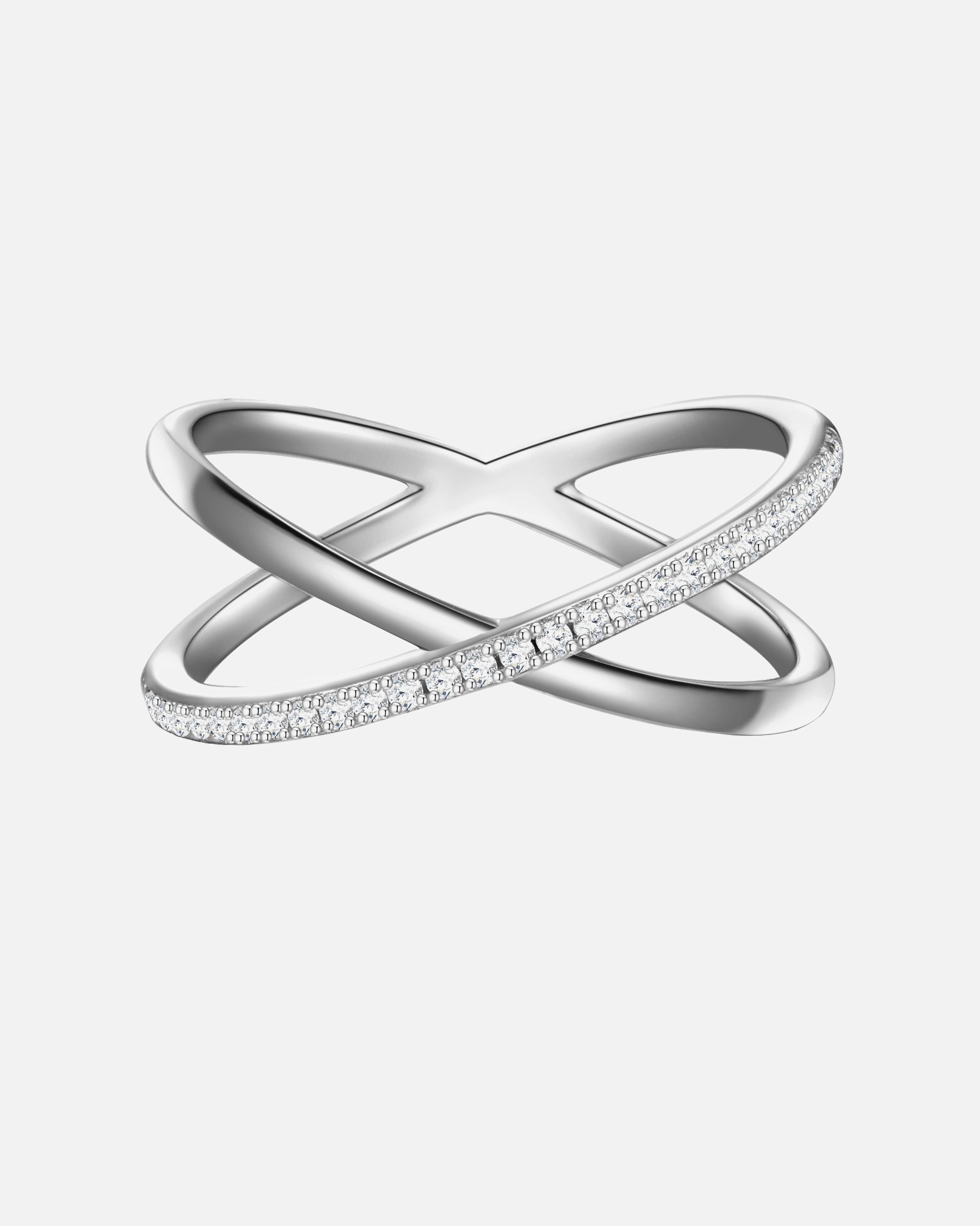 Ring für Weiblich Glanzstücke München Ring aus Sterling Silber in silber mit Zirkonia 48