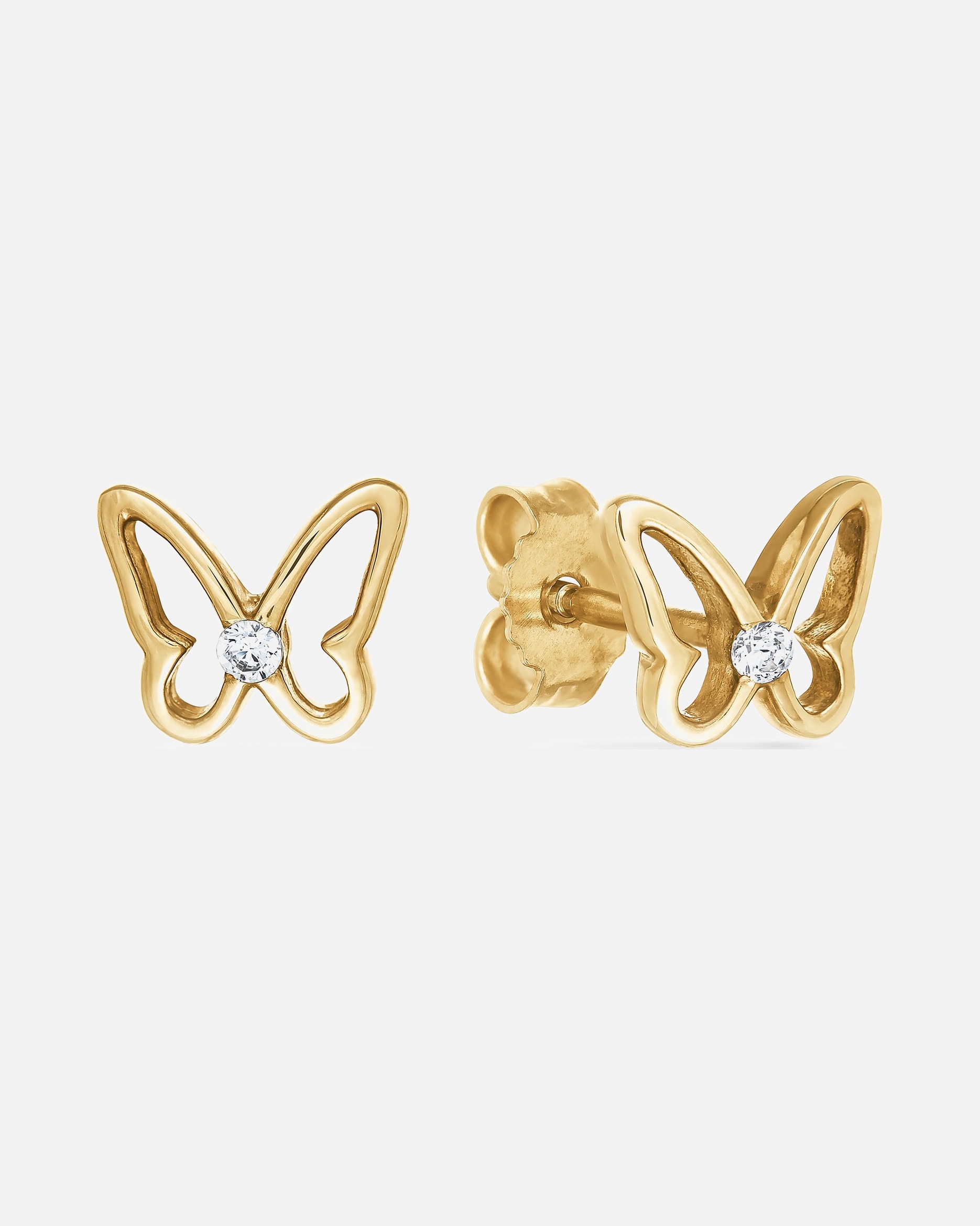 Ohrringe für Weiblich FAVS Little Friends Ohrstecker 375er Gelbgold 1 Stück