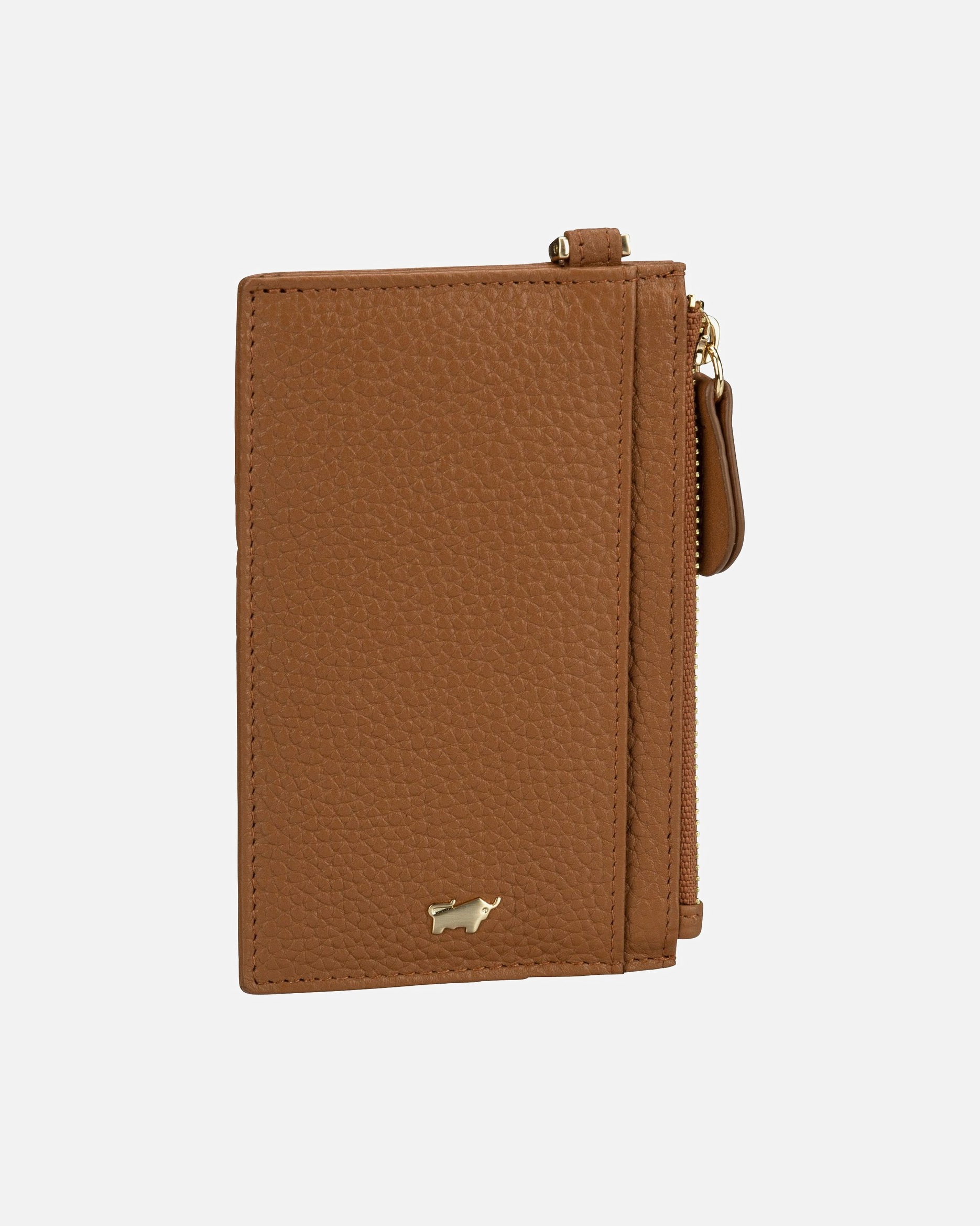 Etui für Weiblich Braun Büffel Schlüsseletui Asti Cognac