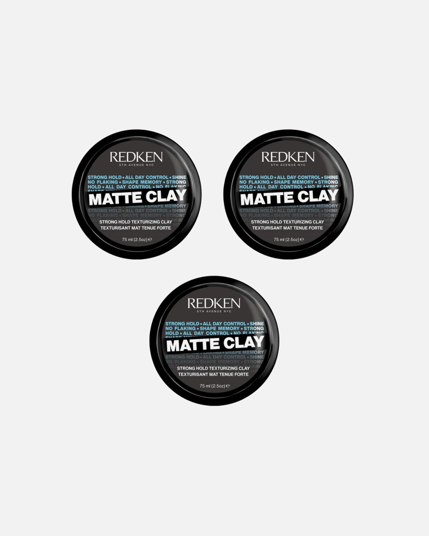 Haarcreme für Weiblich Redken Matte Clay 3er Set 1 Stück