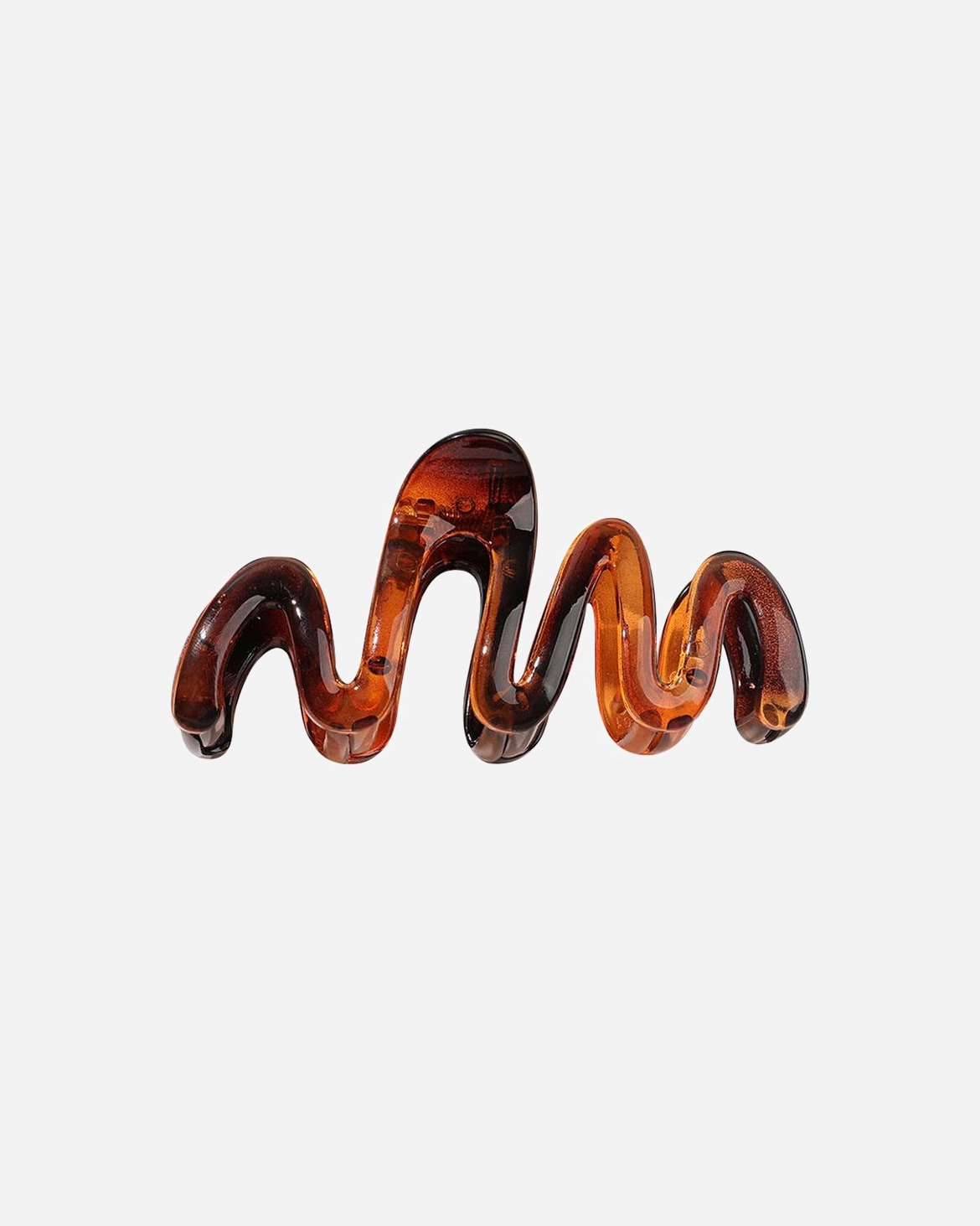 Haarklammer für Unisex SOHO Malik Haarklammer Braun