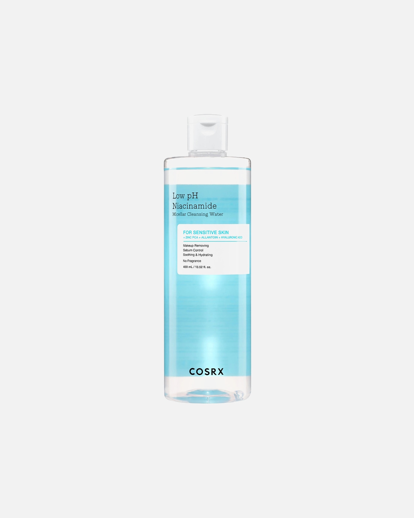 Gesichtswasser für Unisex Cosrx Low pH Niacinamide Micellar Cleansing Water 400 ml