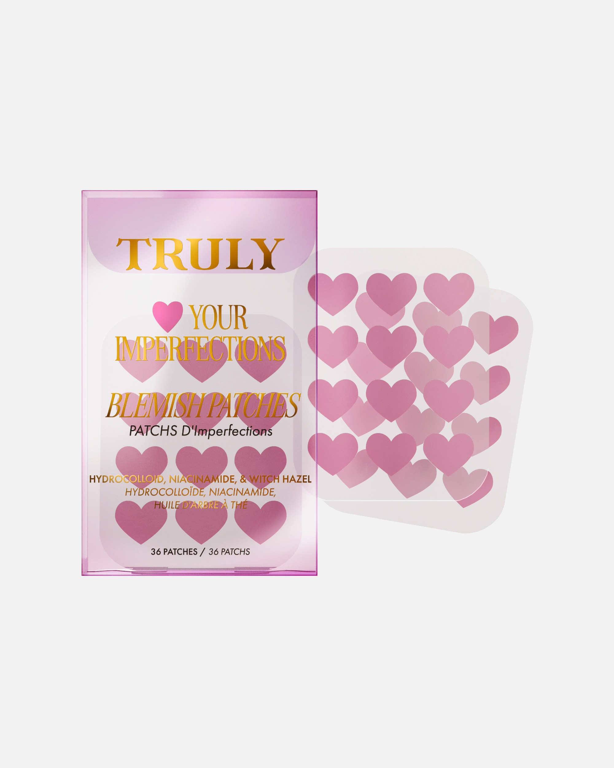 Pflaster für Unisex Truly Beauty Default Brand Line #Heart Your Imperfections Blemish Patches 1 Stück