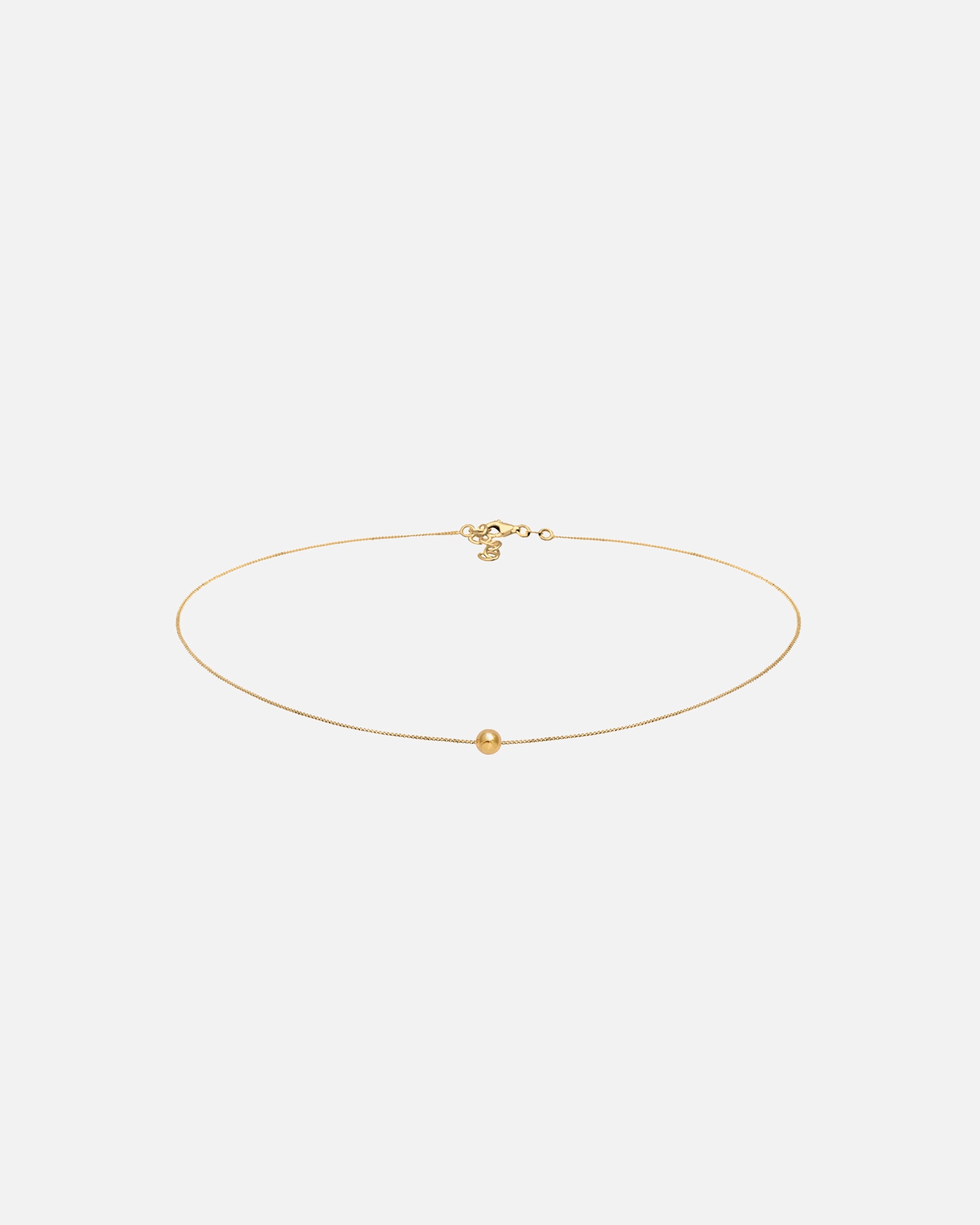 Halskette für Weiblich Elli Choker Ball Kugel Geo 925 Silber 1 Stück