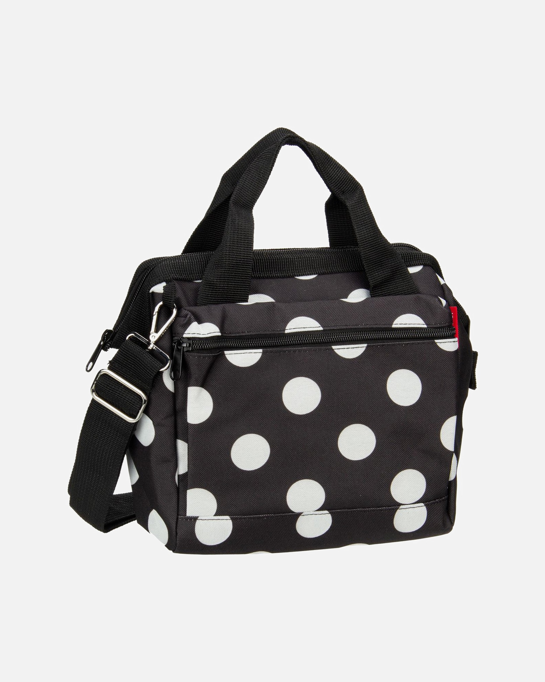Handtasche für Weiblich Reisenthel Umhängetasche allrounder cross Dots White