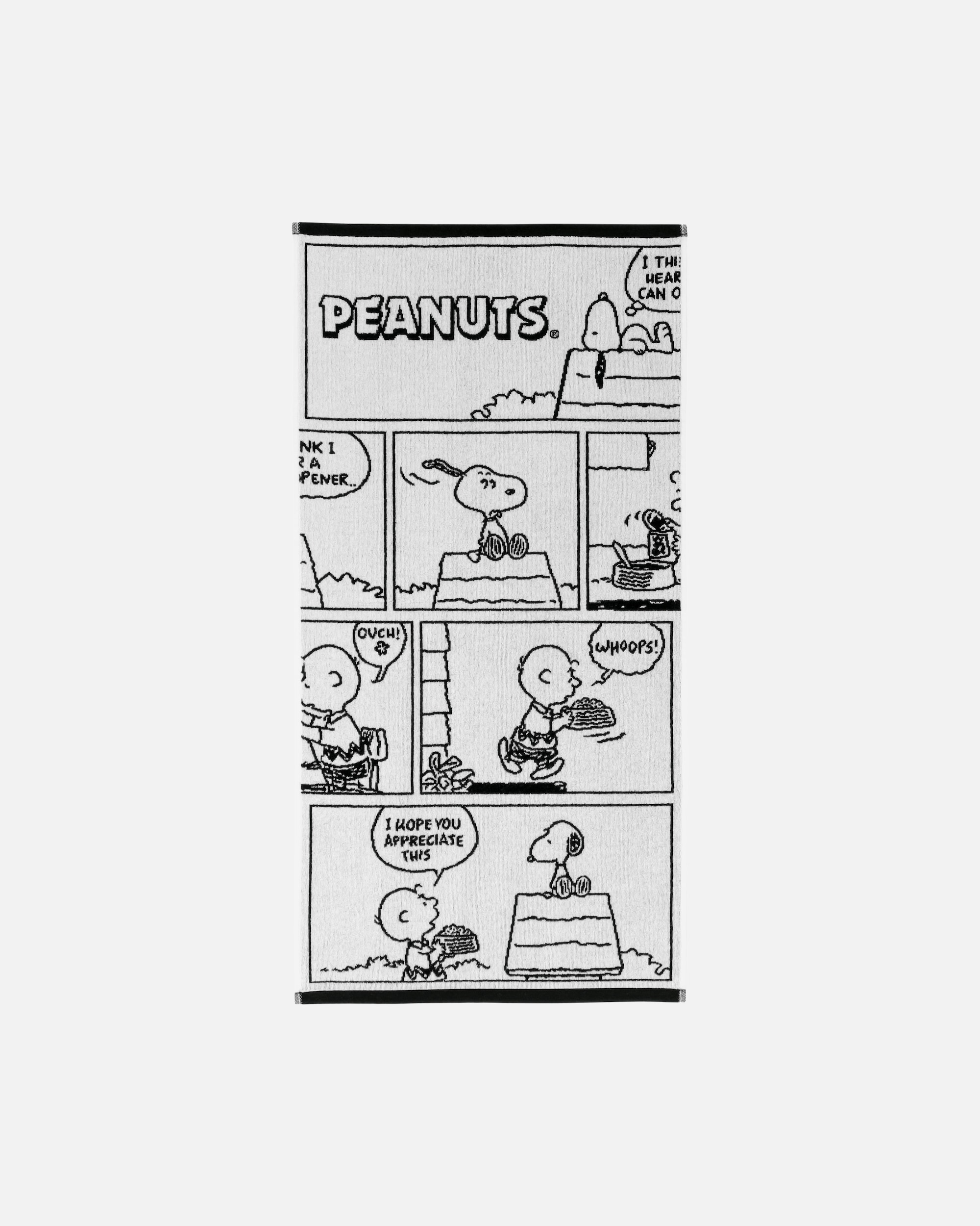 Handtuch für Unisex Vossen Vossen Handtücher PEANUTS Moments black-white - 0001 Duschtuch 67x140 cm