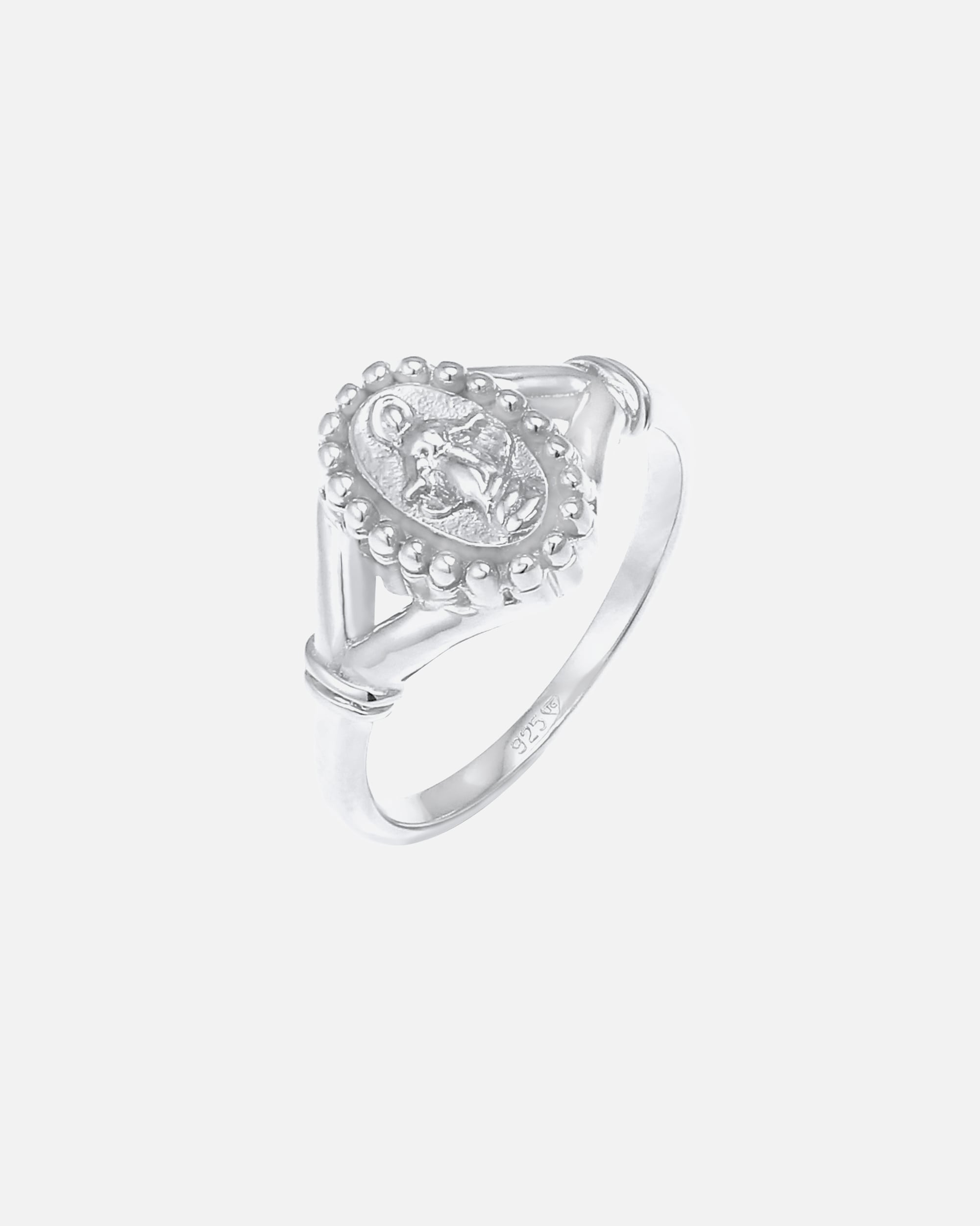 Ring für Weiblich Elli Maria Madonna Symbol Glaube 925 Sterling Silber 52