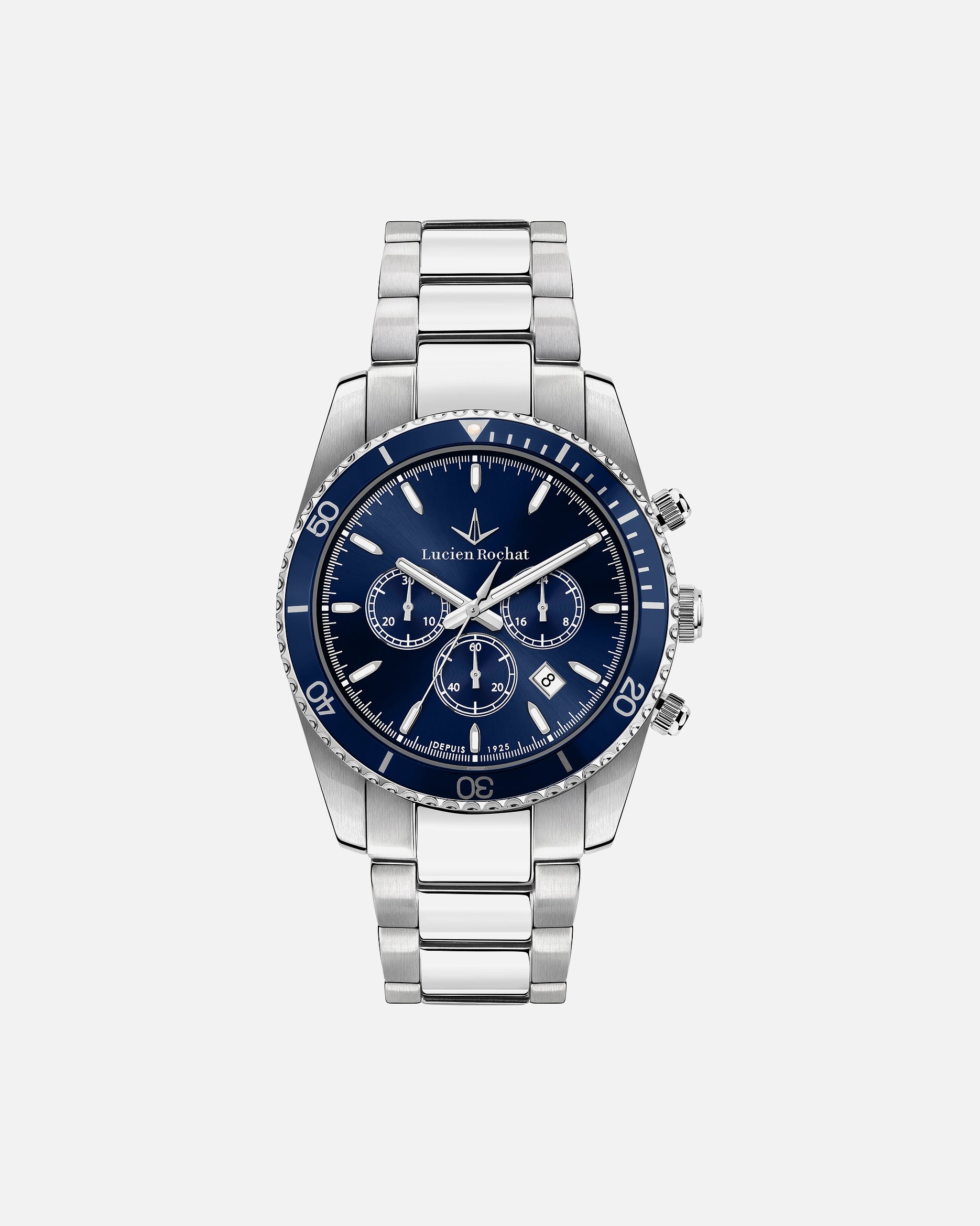 Uhr für Männlich Lucien Rochat Default Brand Line Chronograph Edelstahl One Size