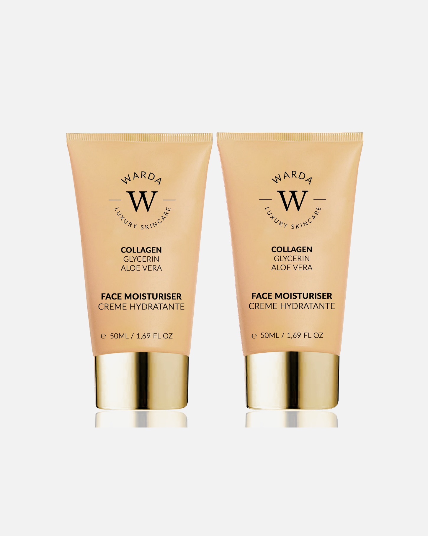 Gesichtscreme für Weiblich WARDA LUXURY SKINCARE Hyaluron Augen Doppelpack 1 Stück