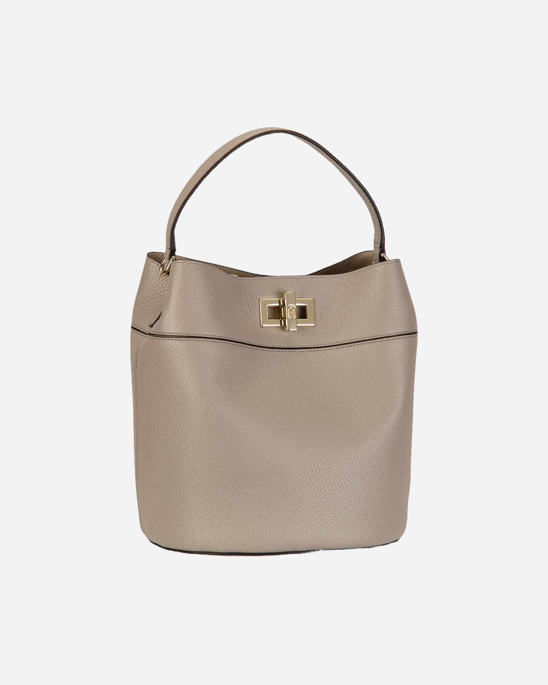 Handtasche für Unisex Furla Handtasche Amelia M Bucket Bag Cachemire Gray
