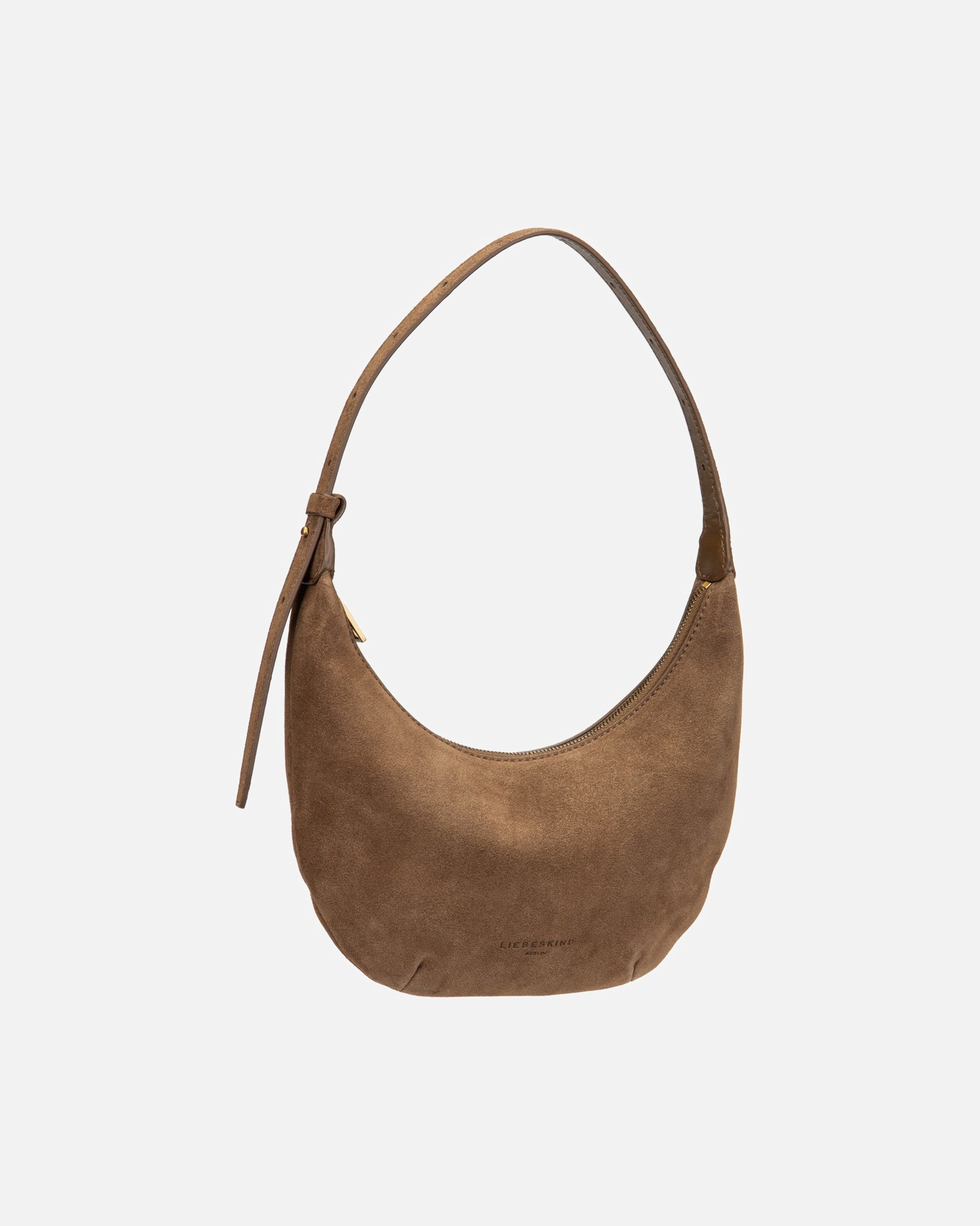 Handtasche für Weiblich Liebeskind Handtasche Ryker Hobo XS Hydro Suede Safari