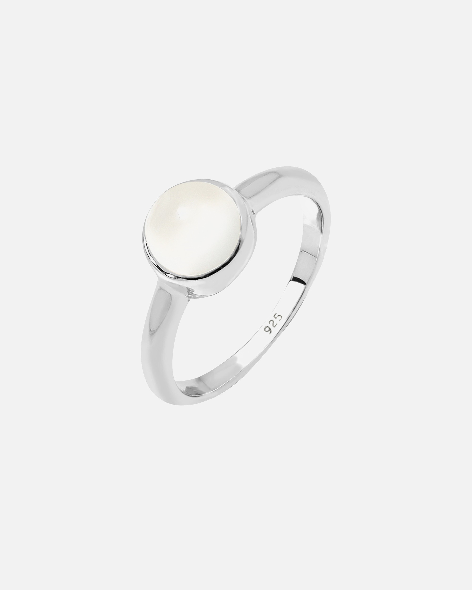Ring für Weiblich Elli Mondstein Geo Minimal Trend 925 Sterling Silber 54