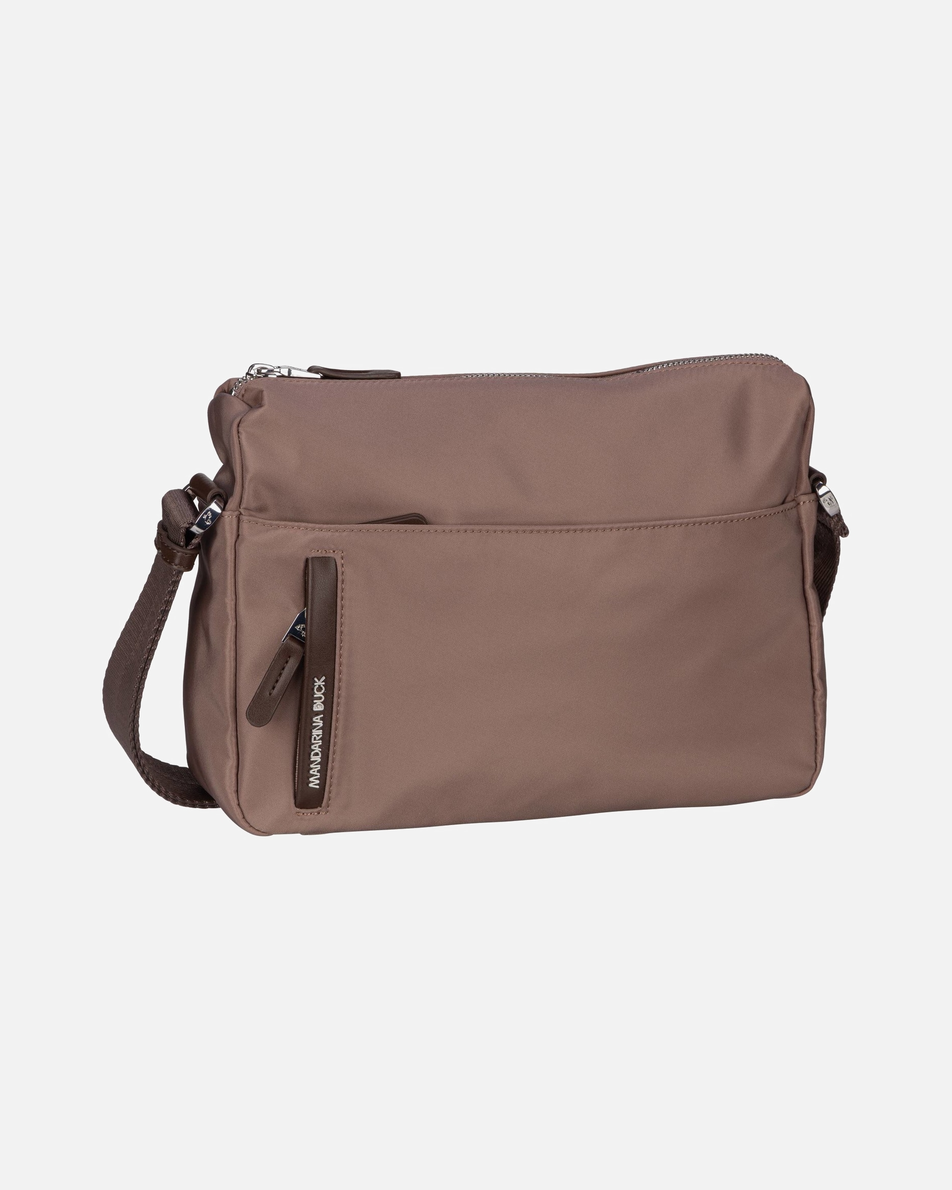 Umhängetasche für Weiblich Mandarina Duck Umhängetasche Hunter Medium Crossover VCT35 Beaver