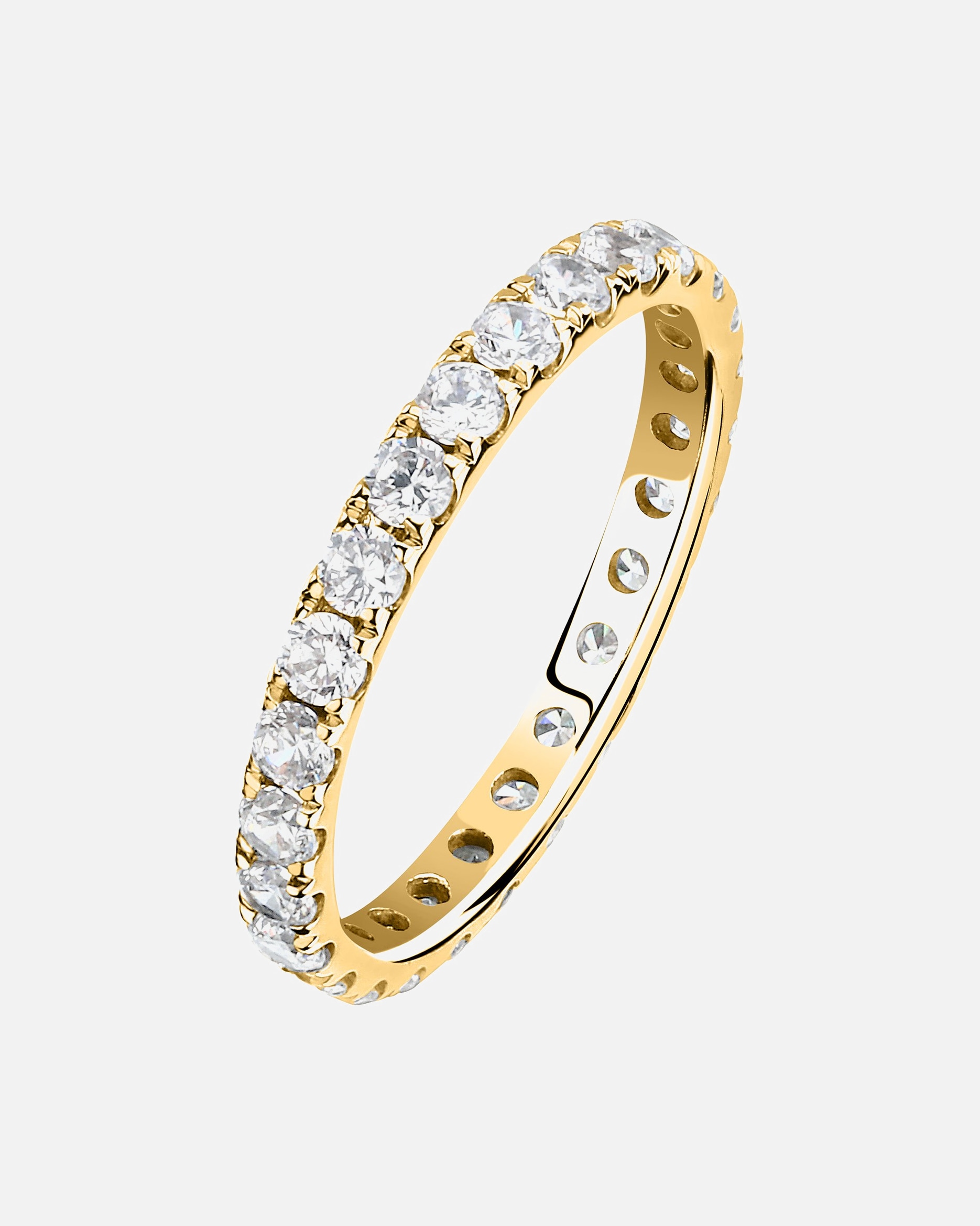 Ring für Weiblich Live Diamond Damenring 54