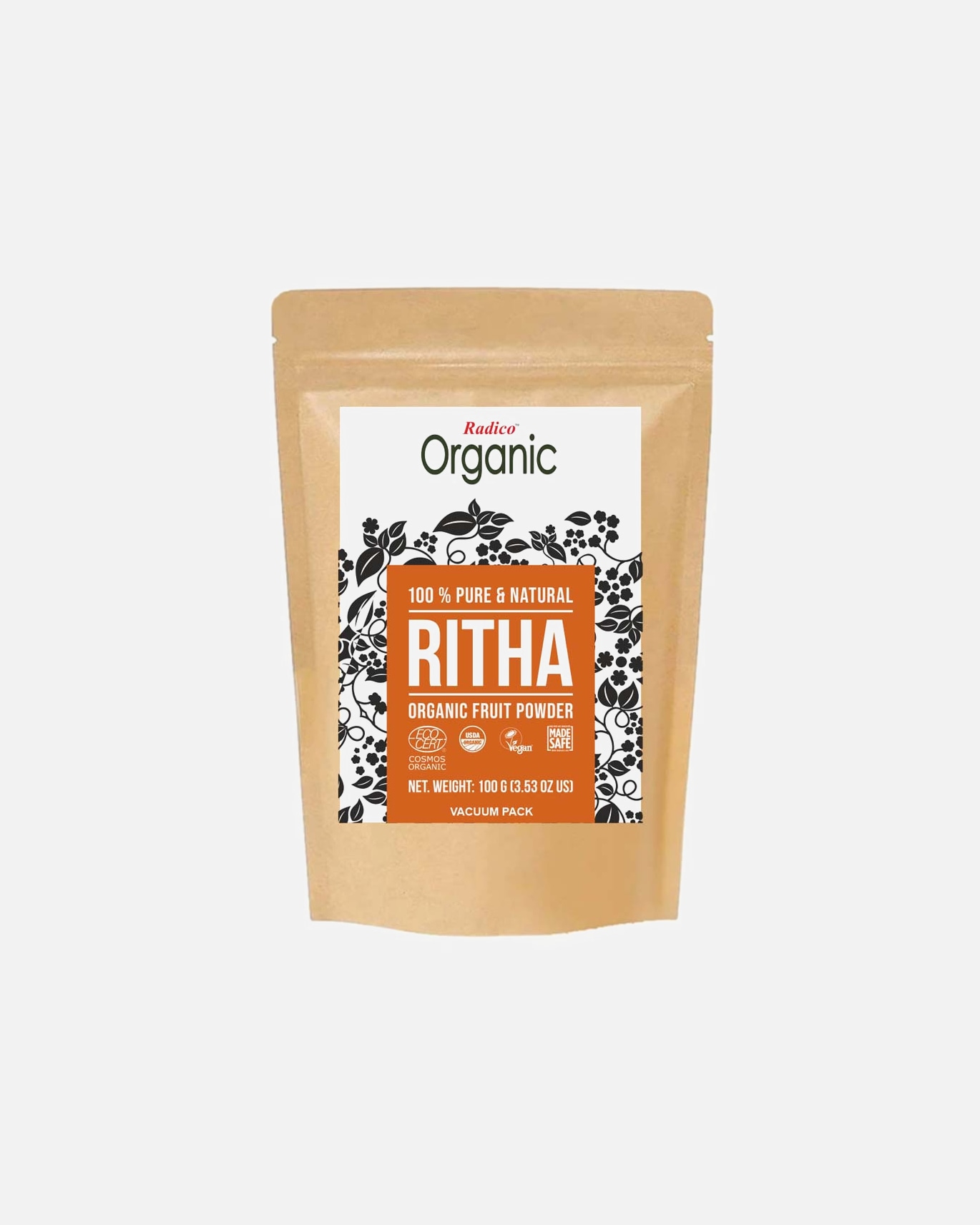 Puder für Unisex Radico Pflegekräuter - Ritha 100 g