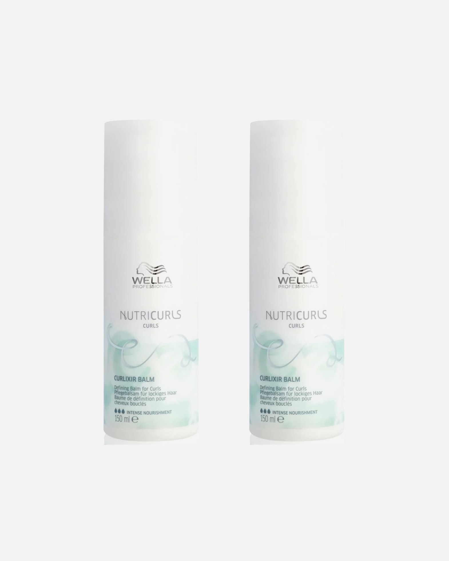 Haarbalsam für Weiblich Wella Nutricurls Curlixir Balm 2er Set 1 Stück