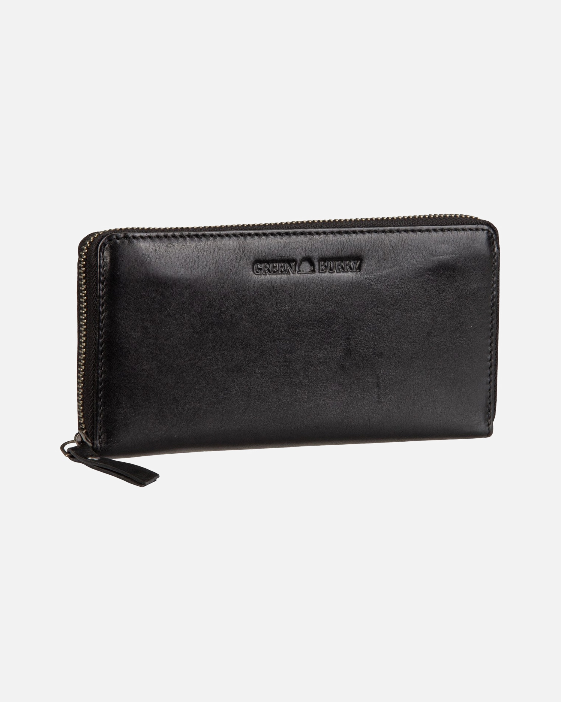 Portemonnaie für Weiblich Greenburry Geldbörse Colombiana Rv-Damenbörse Lang RFID black