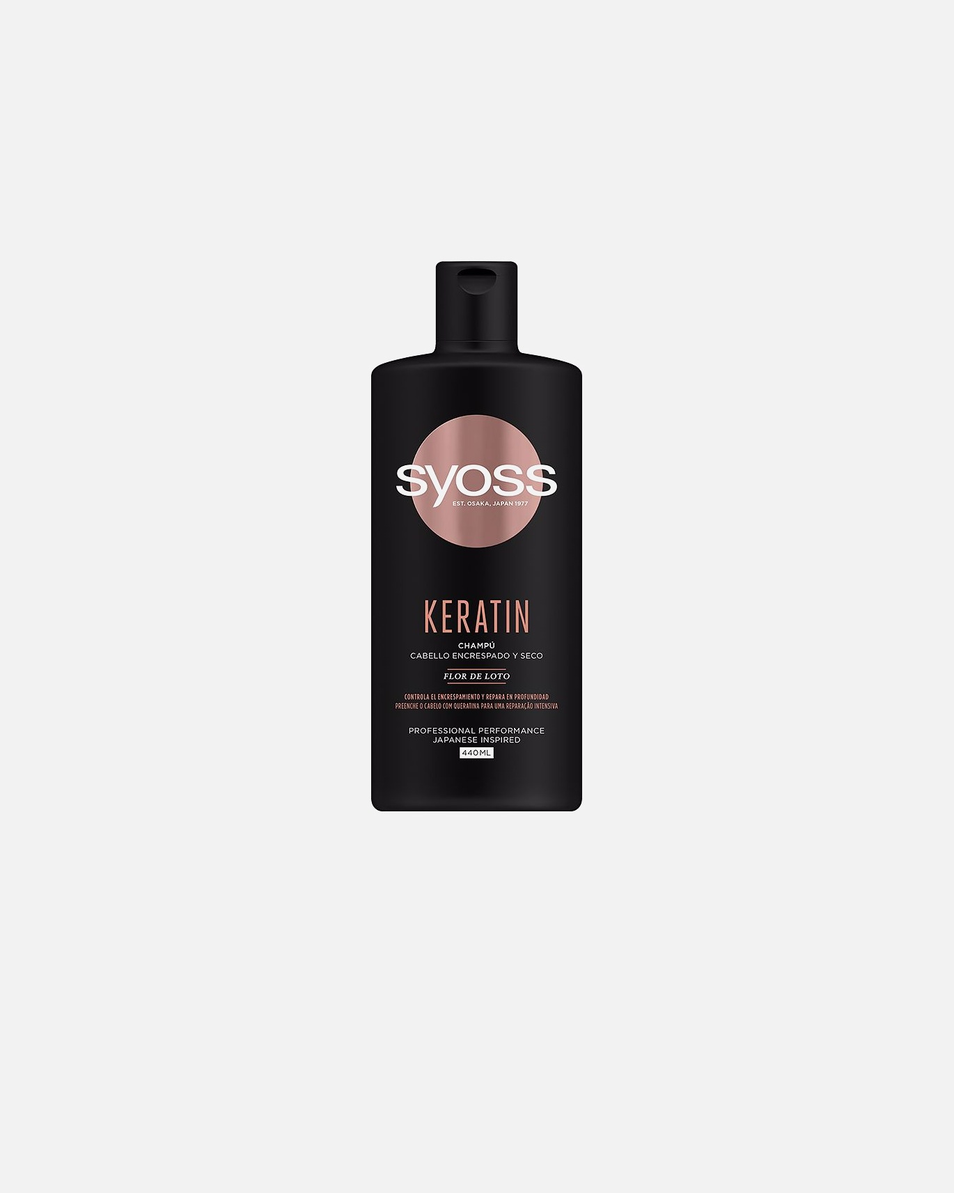 Shampoo für Unisex syoss KERATIN-Shampoo für krauses und trockenes Haar 440 ml