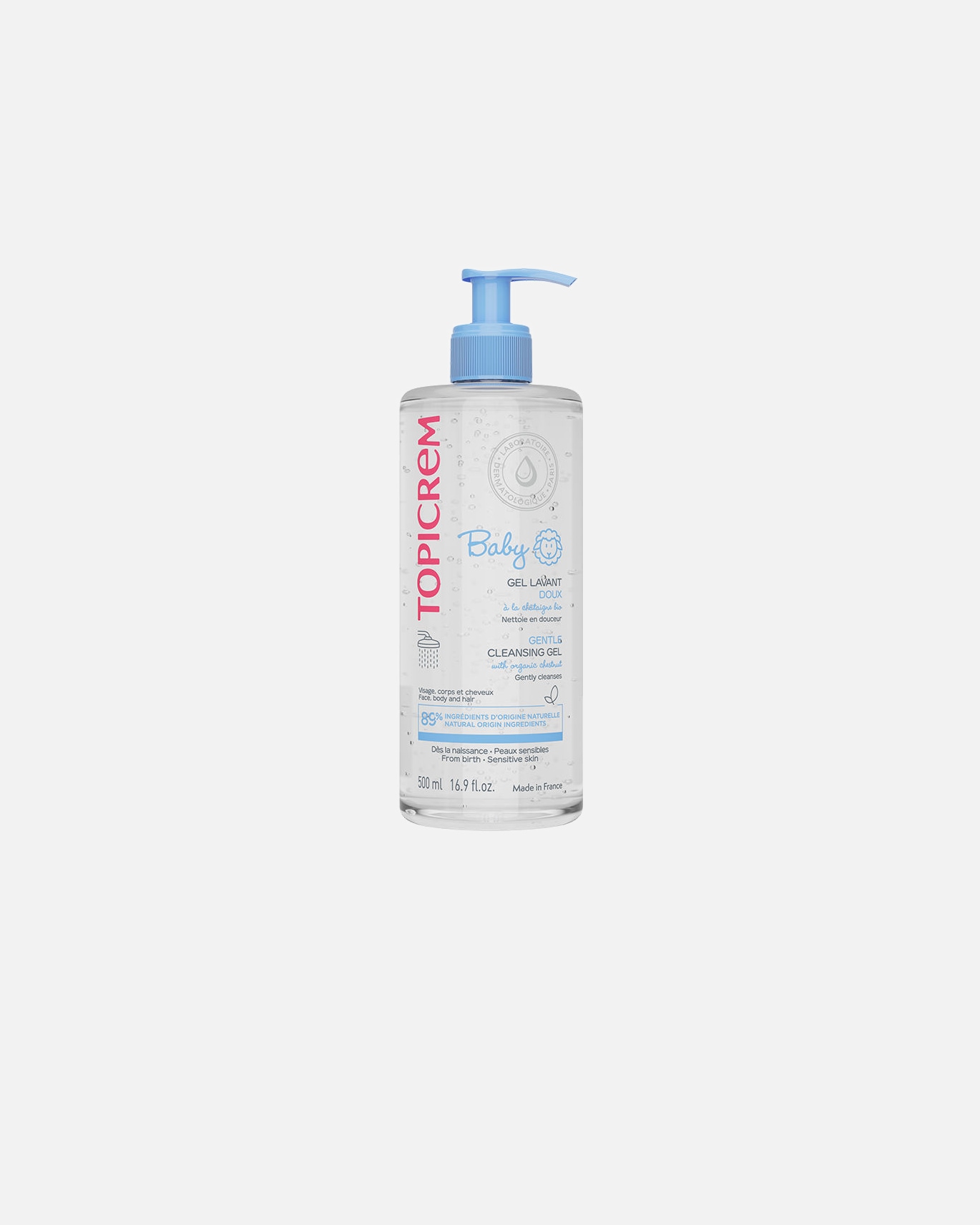 Reinigungsgel für Unisex Topicrem 500 ml