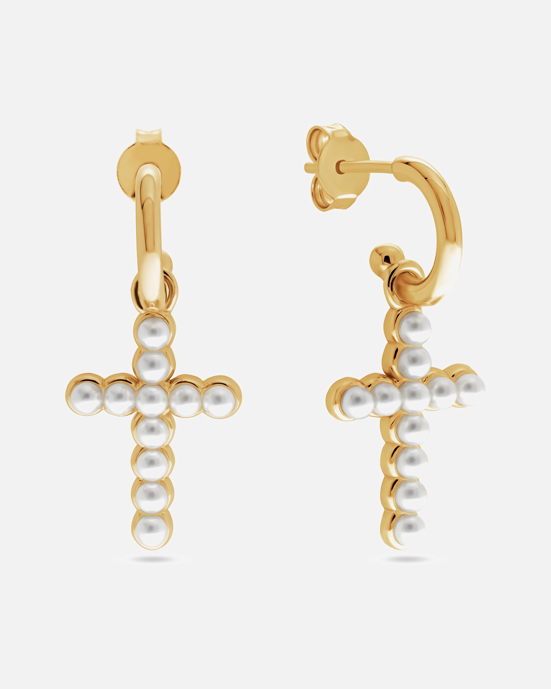 Ohrringe für Weiblich CHRIST Creolen 925er Silber, recycelt gold