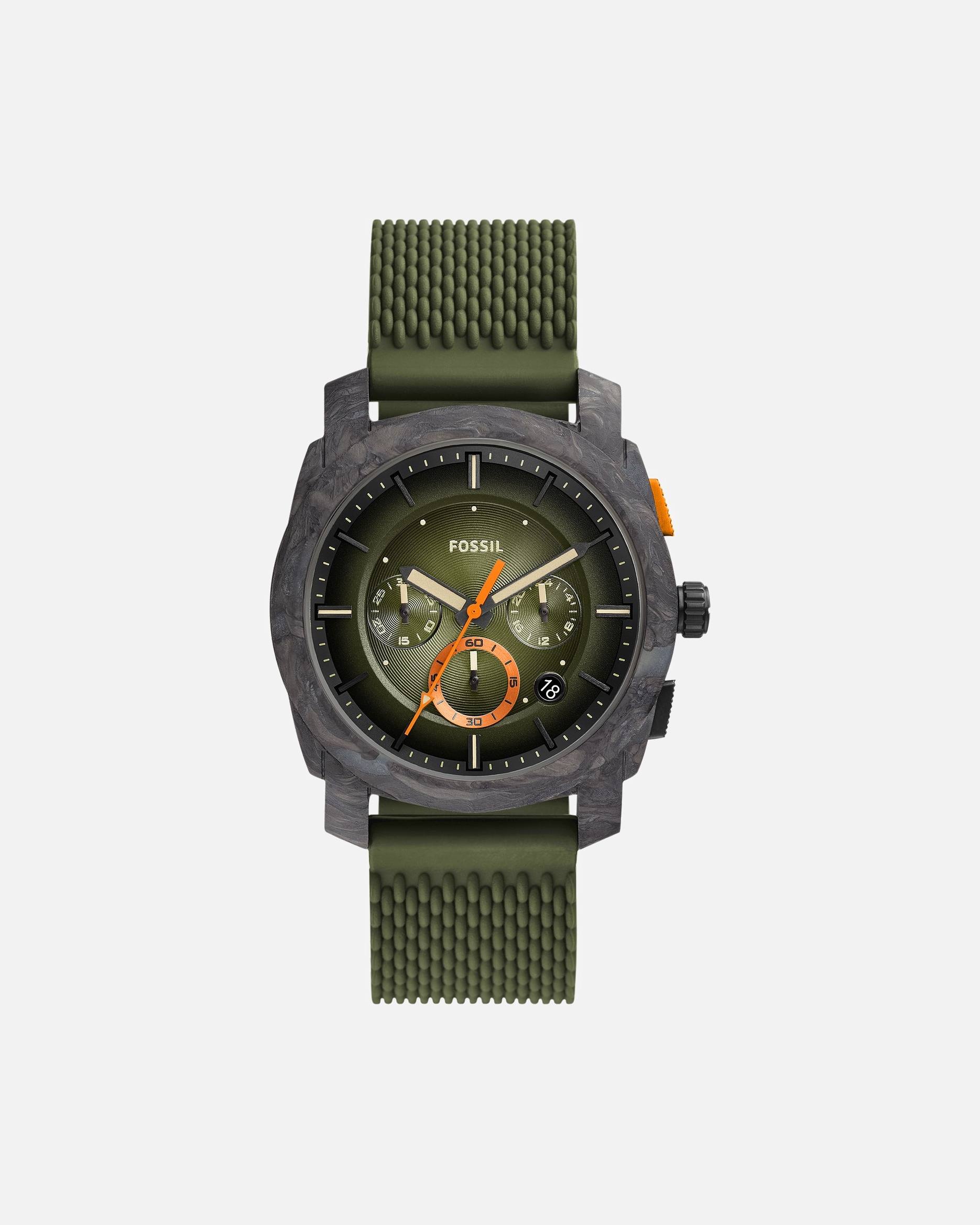 Uhr für Männlich Fossil Chronograph Carbon 1 Stück