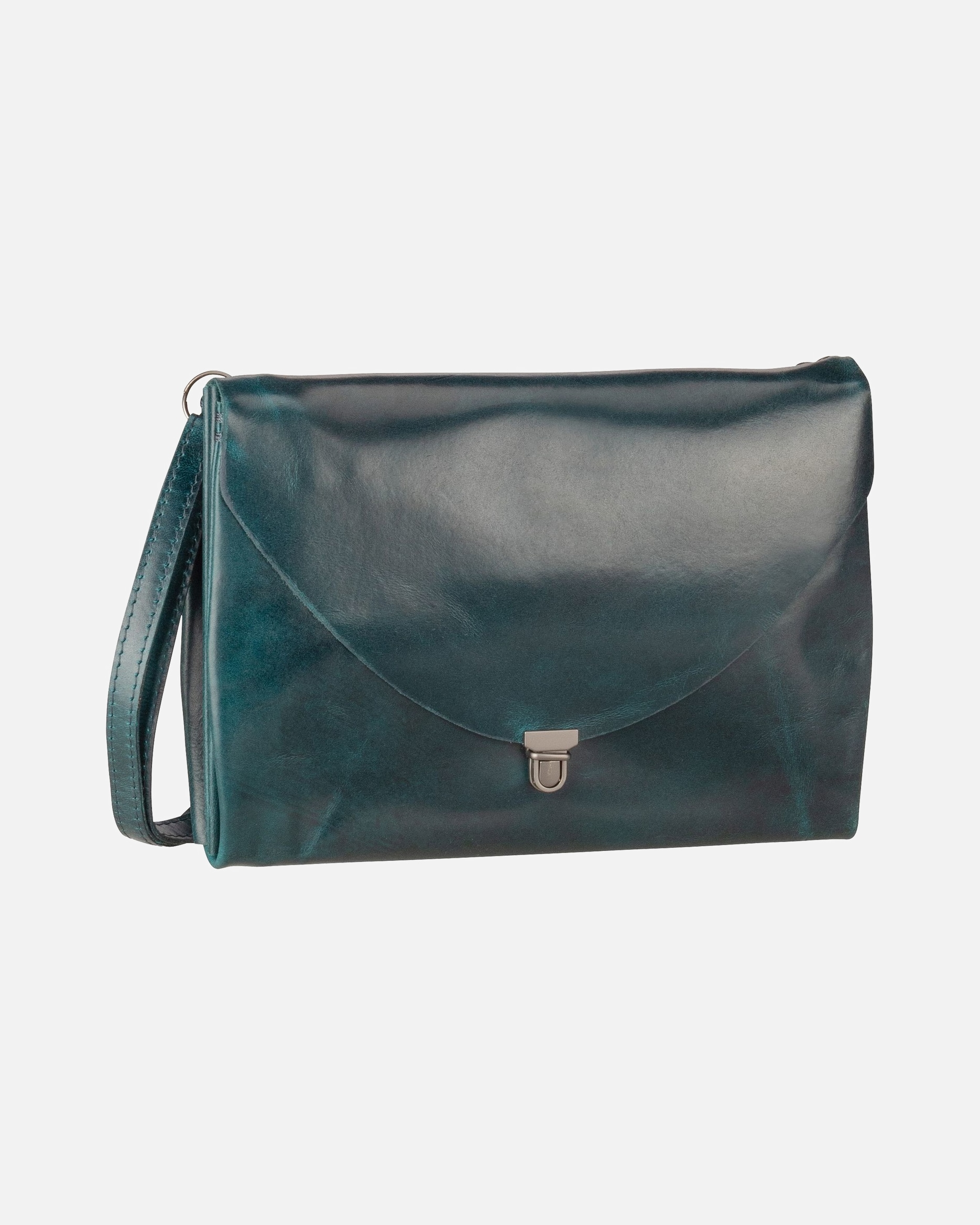 Rucksack für Weiblich Harold's Bodybag Fold Handbag Clutch L FO3 Petrol