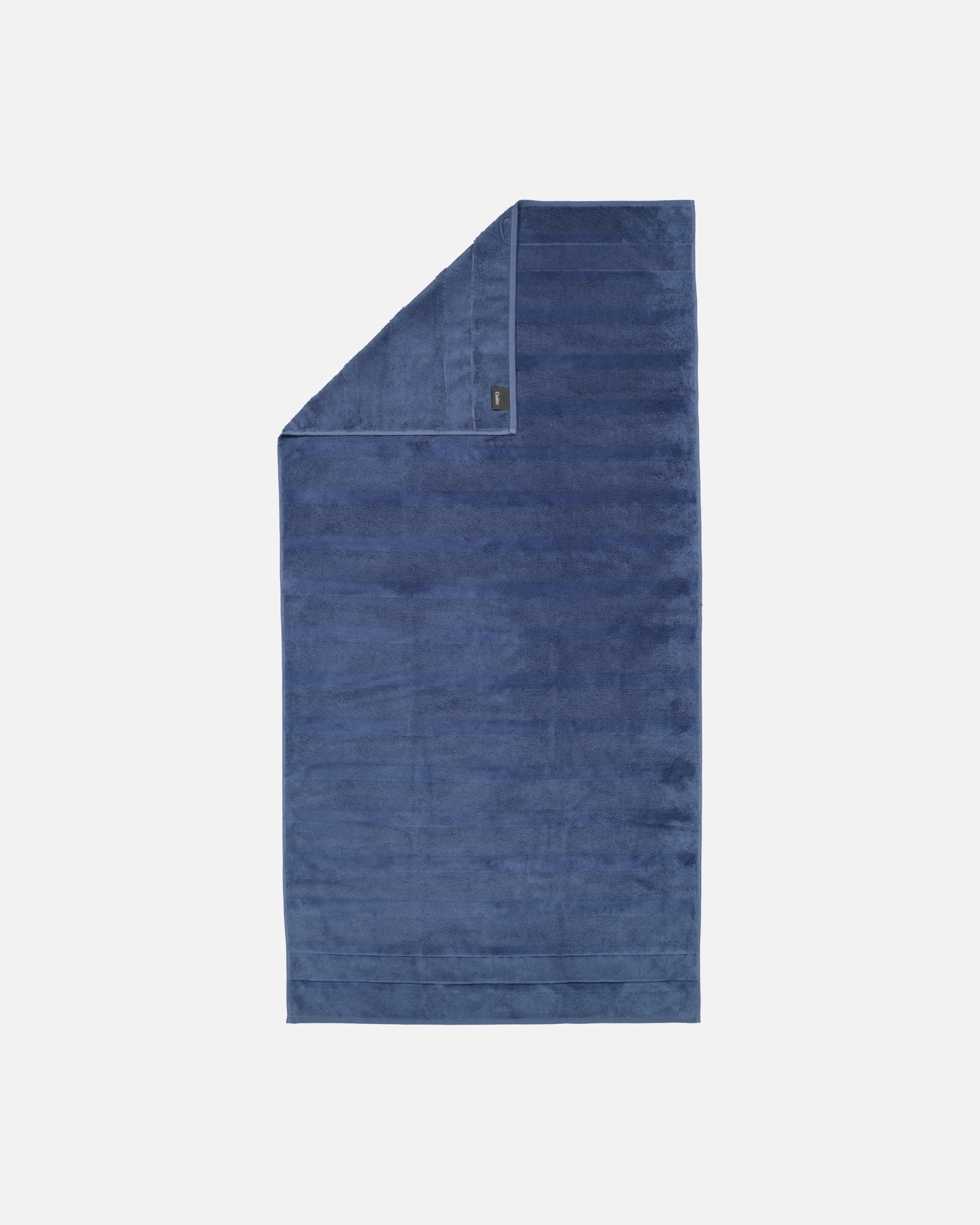 Handtuch für Unisex Cawö Cawö Handtücher Noblesse2 Uni 1002 nachtblau - 111 Duschtuch 80x160 cm