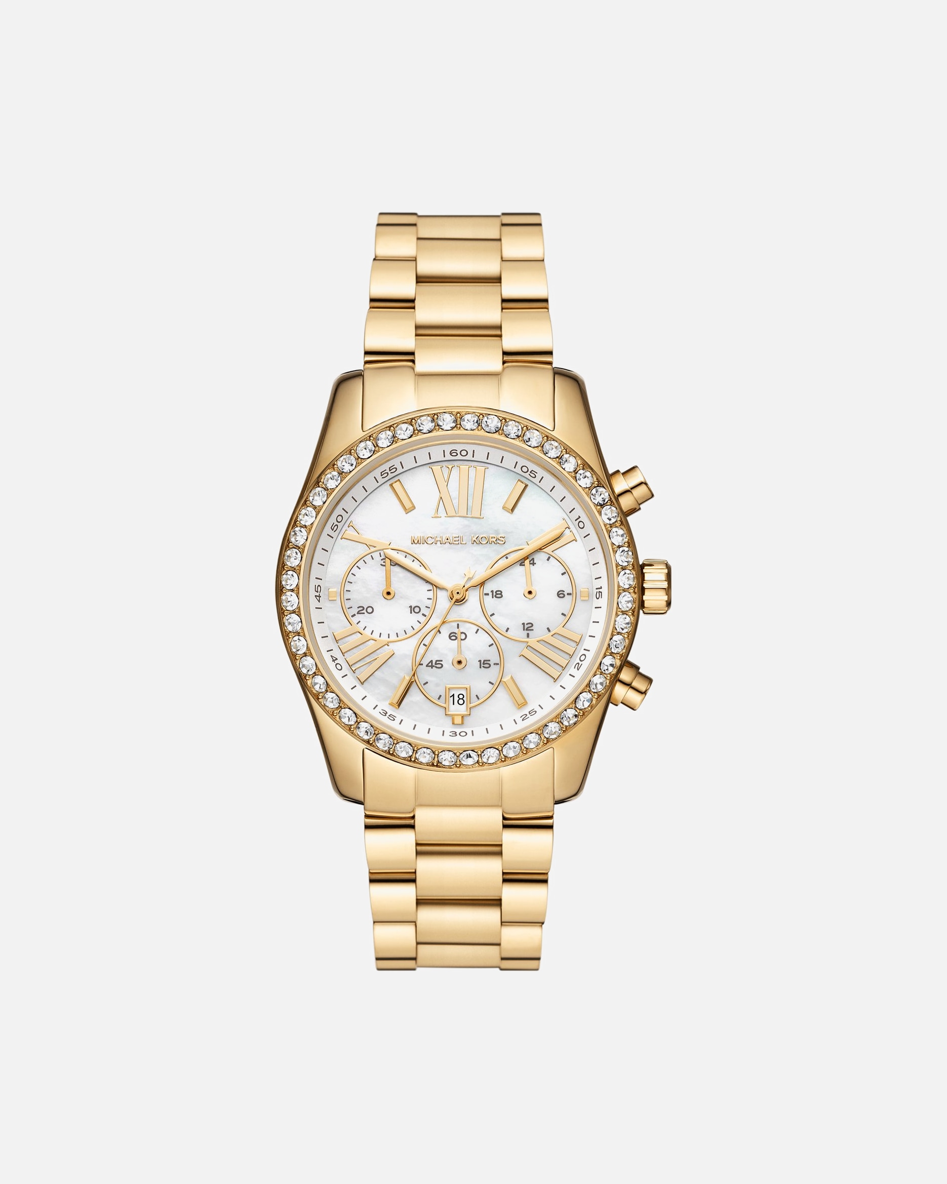 Uhr für Weiblich Michael Kors Chronograph Edelstahl 1 Stück