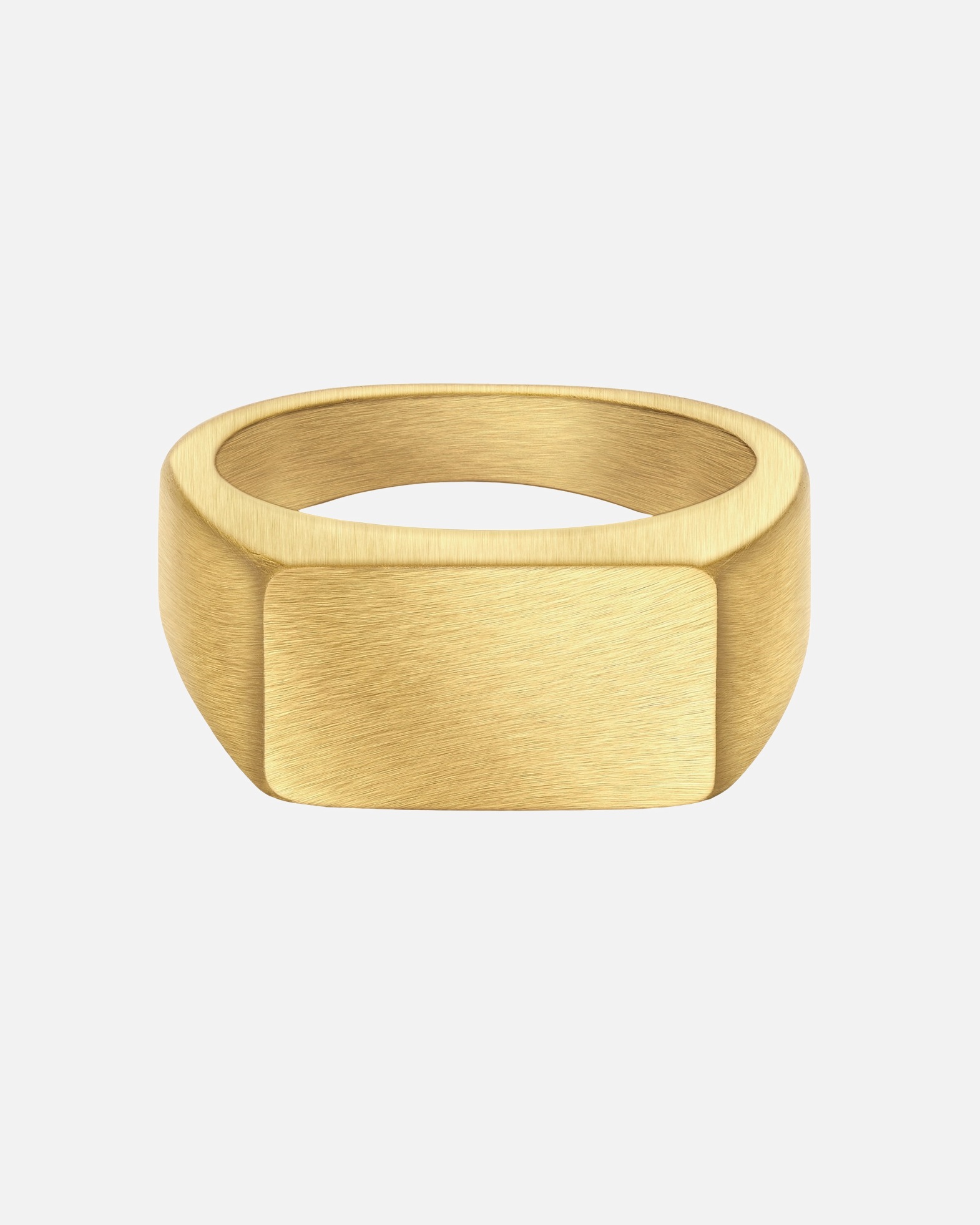Ring für Männlich True Rebels Ring aus Edelstahl in gelbgold 64