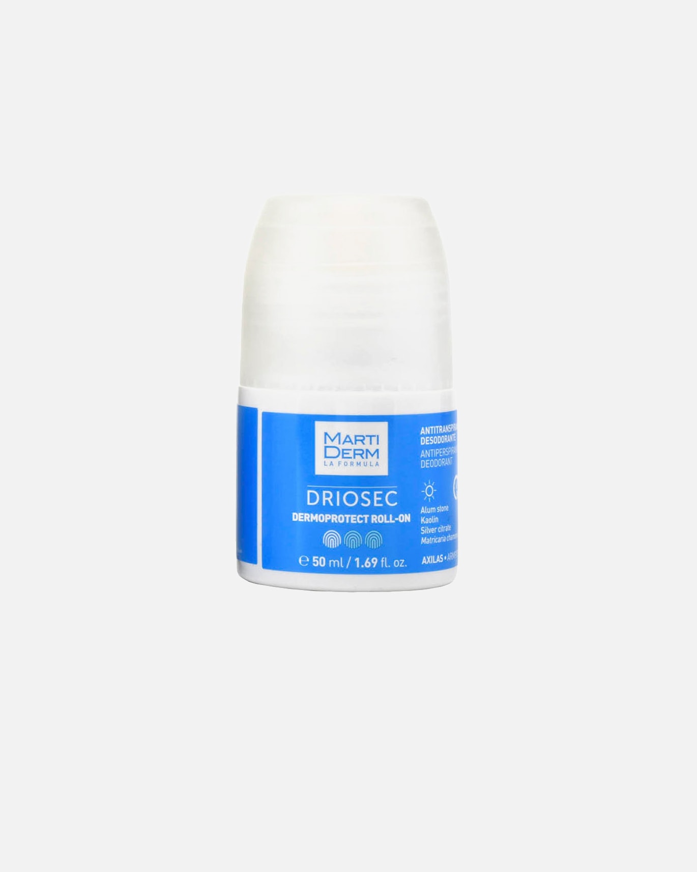 Deodorant für Unisex Martiderm DRIOSEC DERMOPROTECT Roll-on Deodorant 50 ml