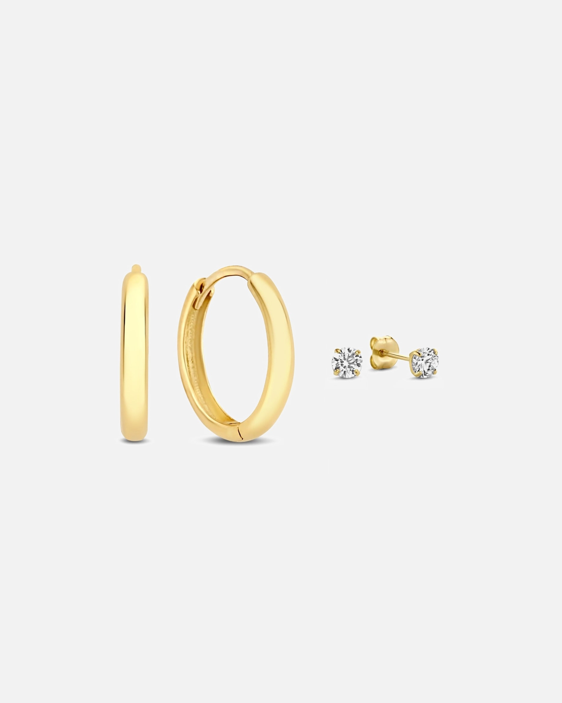 Schmuck für Weiblich Cadeau d'Isabel Geschenkset - 585 Gold / 14 Karat Gold 14 Karat Gold