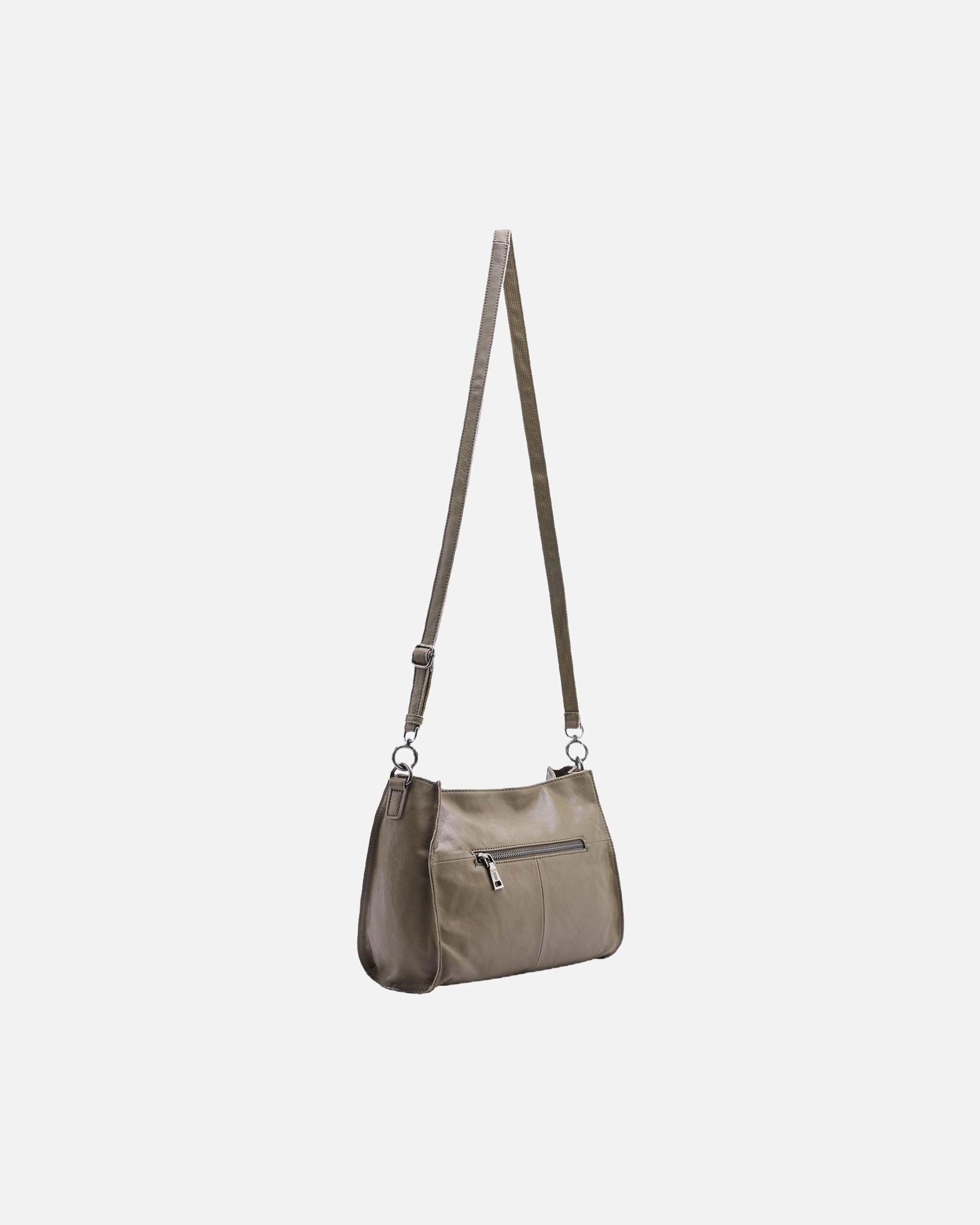 Handtasche für Weiblich FREDsBRUDER Anderes Belted With Love Shoulderbag grey khaki