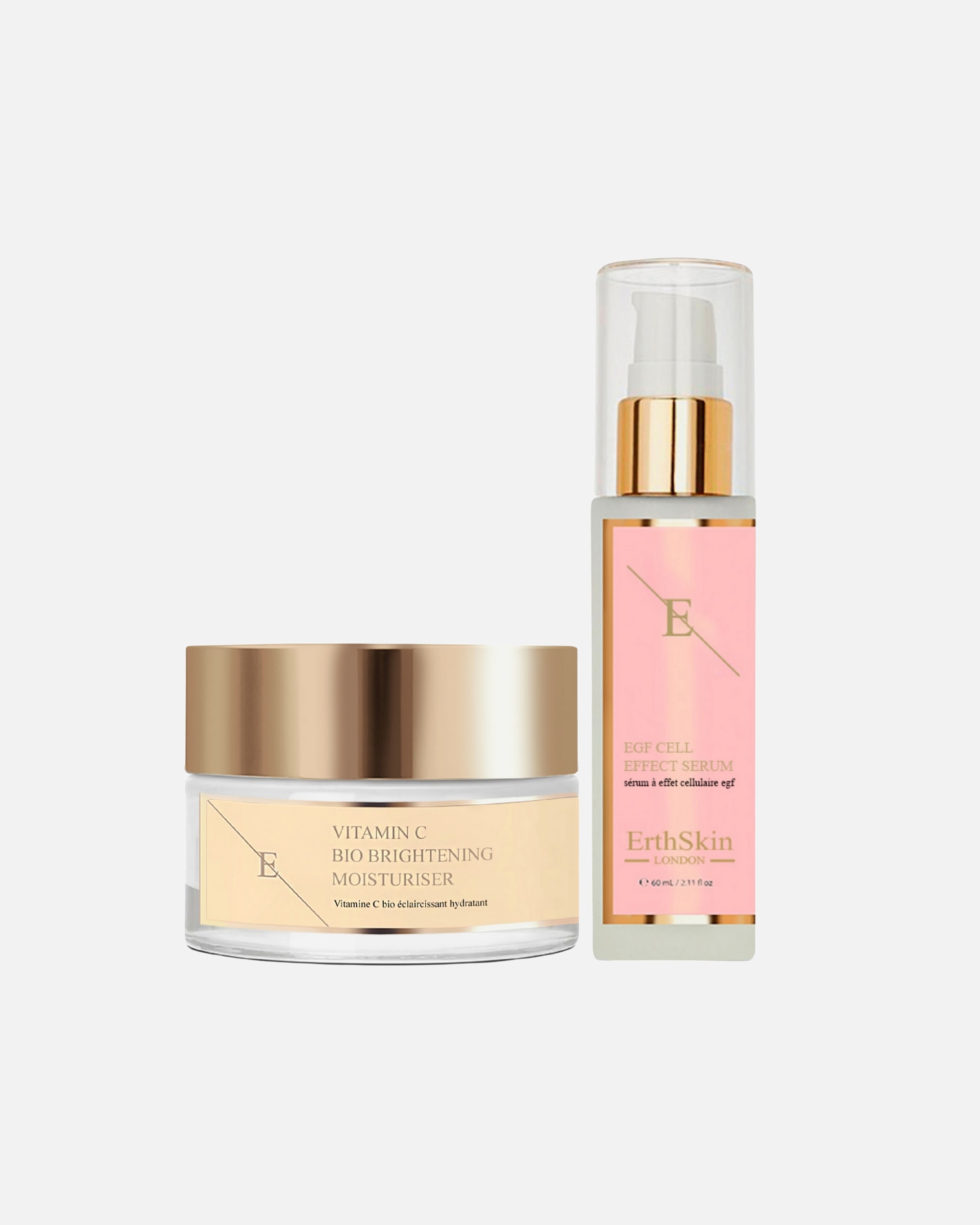 Gesichtspflegeset für Weiblich ErthSkin London Glow & Firm Duo Set 1 Stück