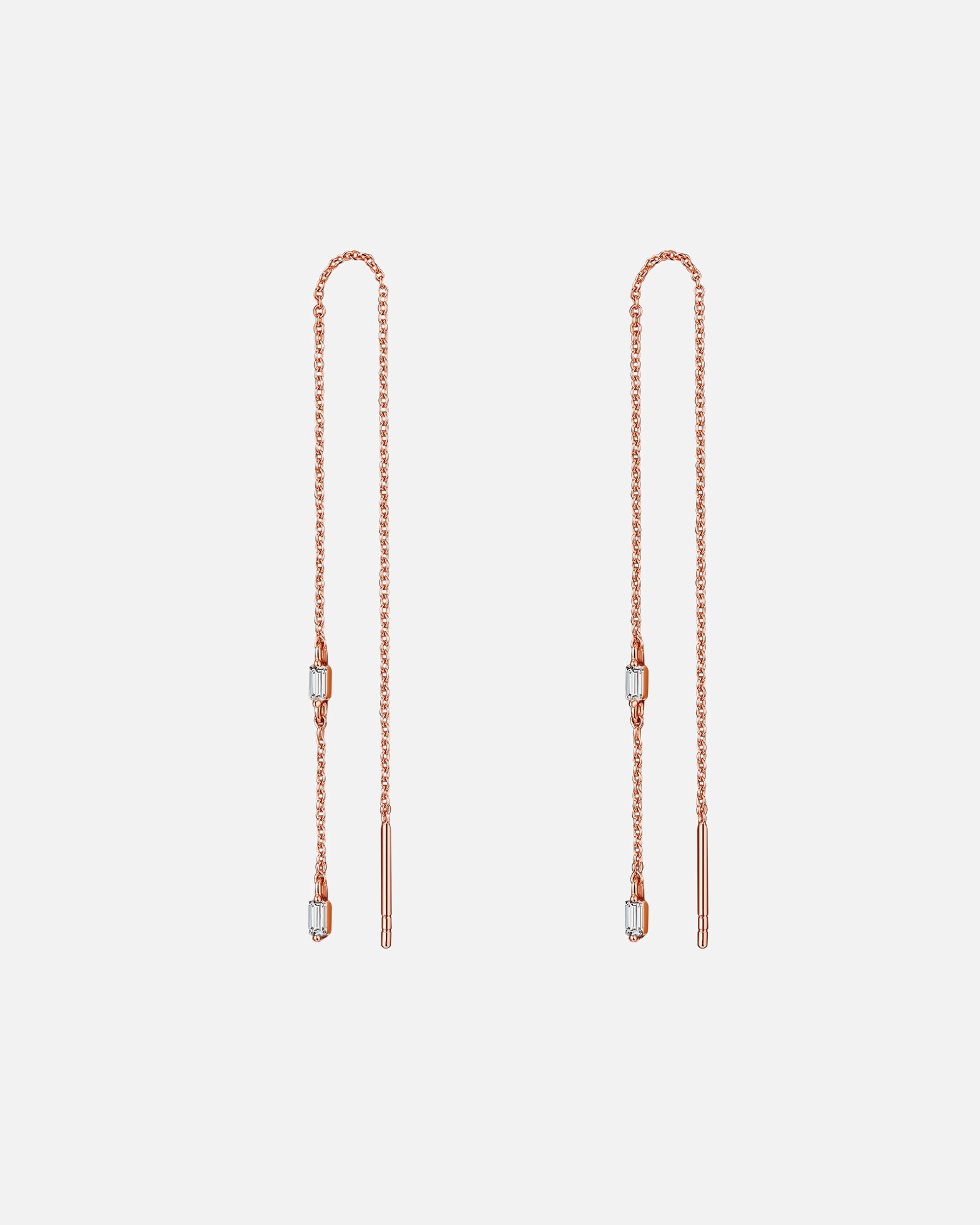 Ohrringe für Weiblich Glanzstücke München Ohrhänger aus Sterling Silber in gelbgold mit Zirkonia 1 Stück