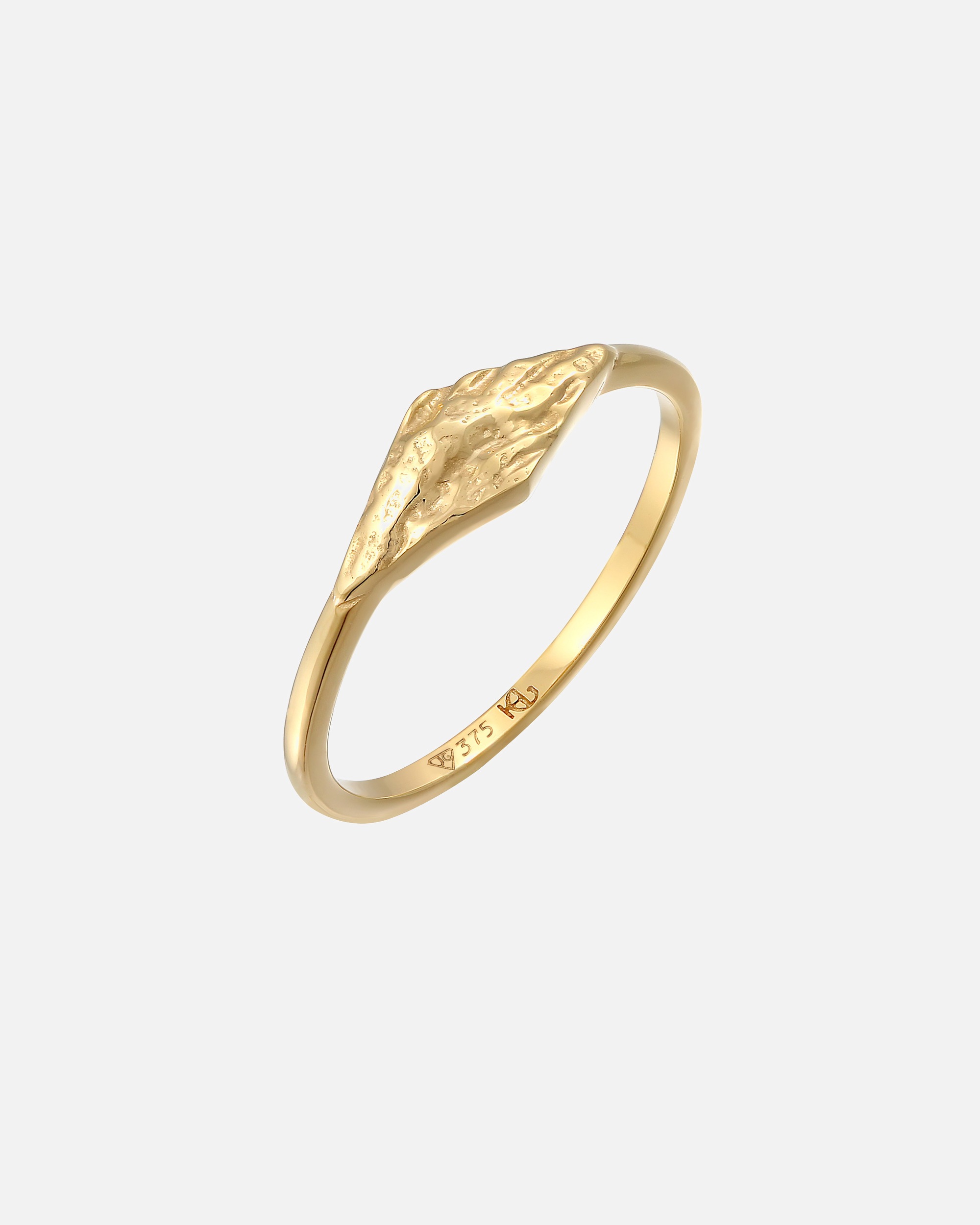 Ring für Weiblich Haze & Glory Default Brand Line Siegelring Marquis - Gratitude 375 Gelbgold 54