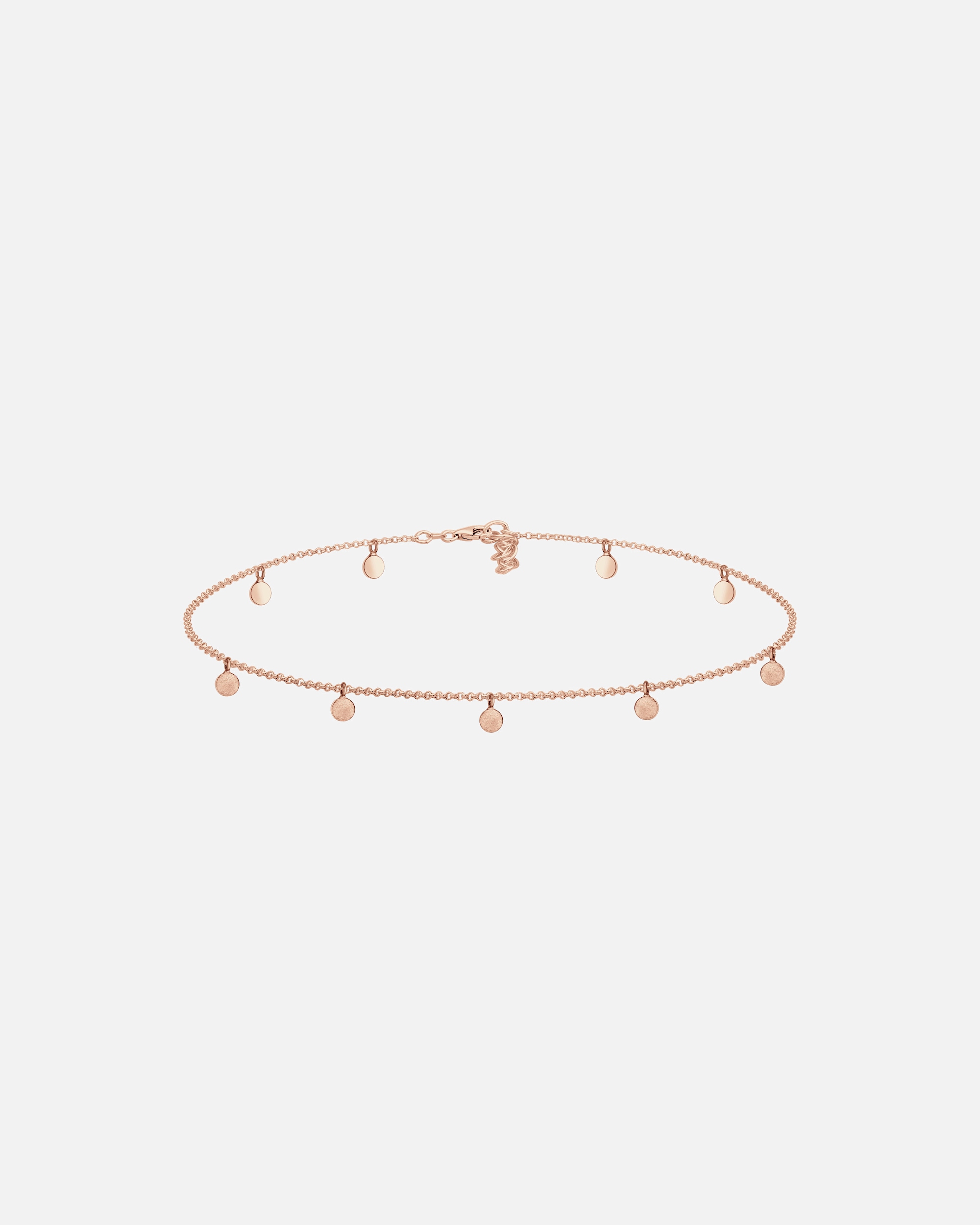 Halskette für Weiblich Elli Choker Kette Geo Kreis Basic Matt Coin 925 Silber 1 Stück