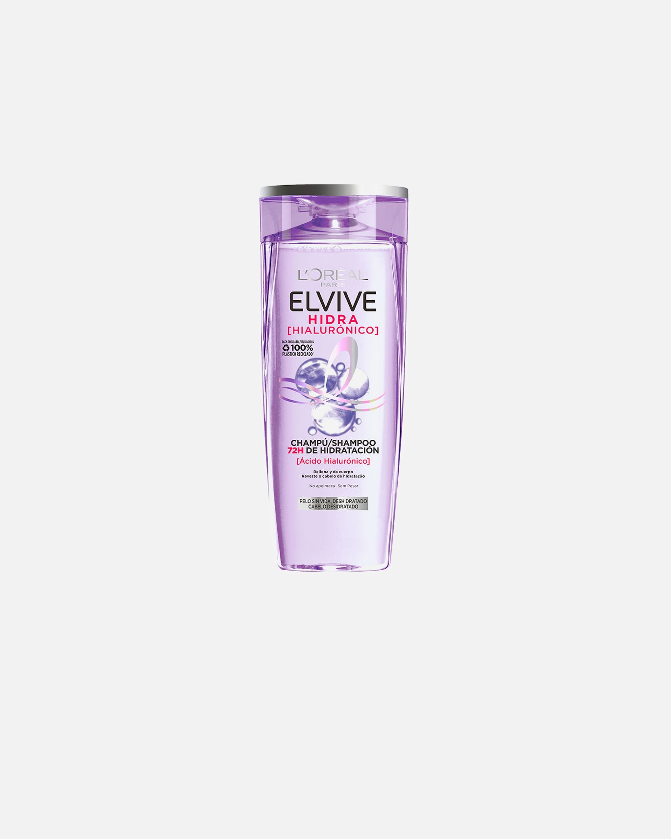 Shampoo für Weiblich L’Oréal Paris ELVIVE HYDRA HYALURONIC Shampoo 72h Feuchtigkeit 690 ml