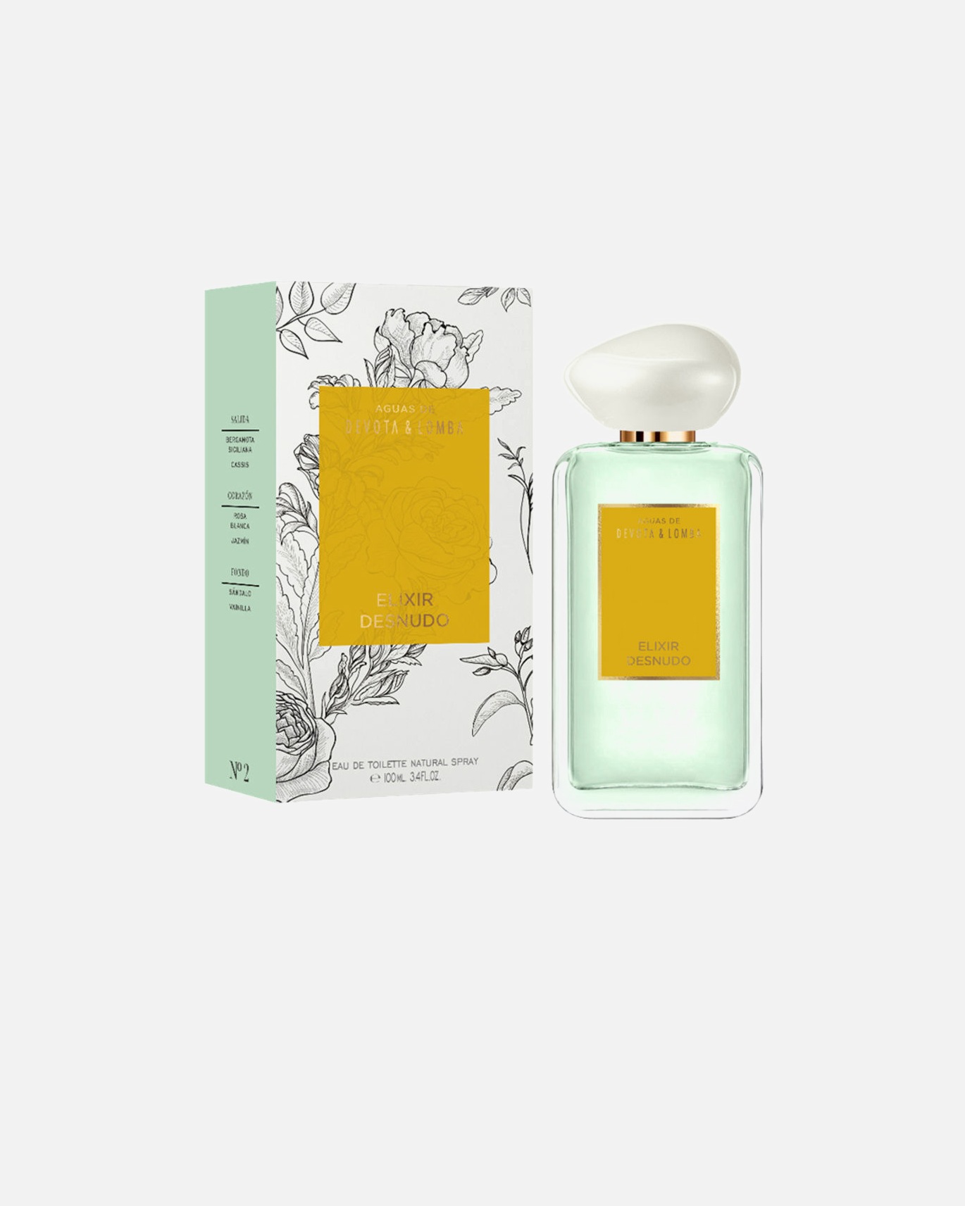 Eau de Toilette für Weiblich Devota & Lomba NACKTES ELIXIER edt vape 100 ml