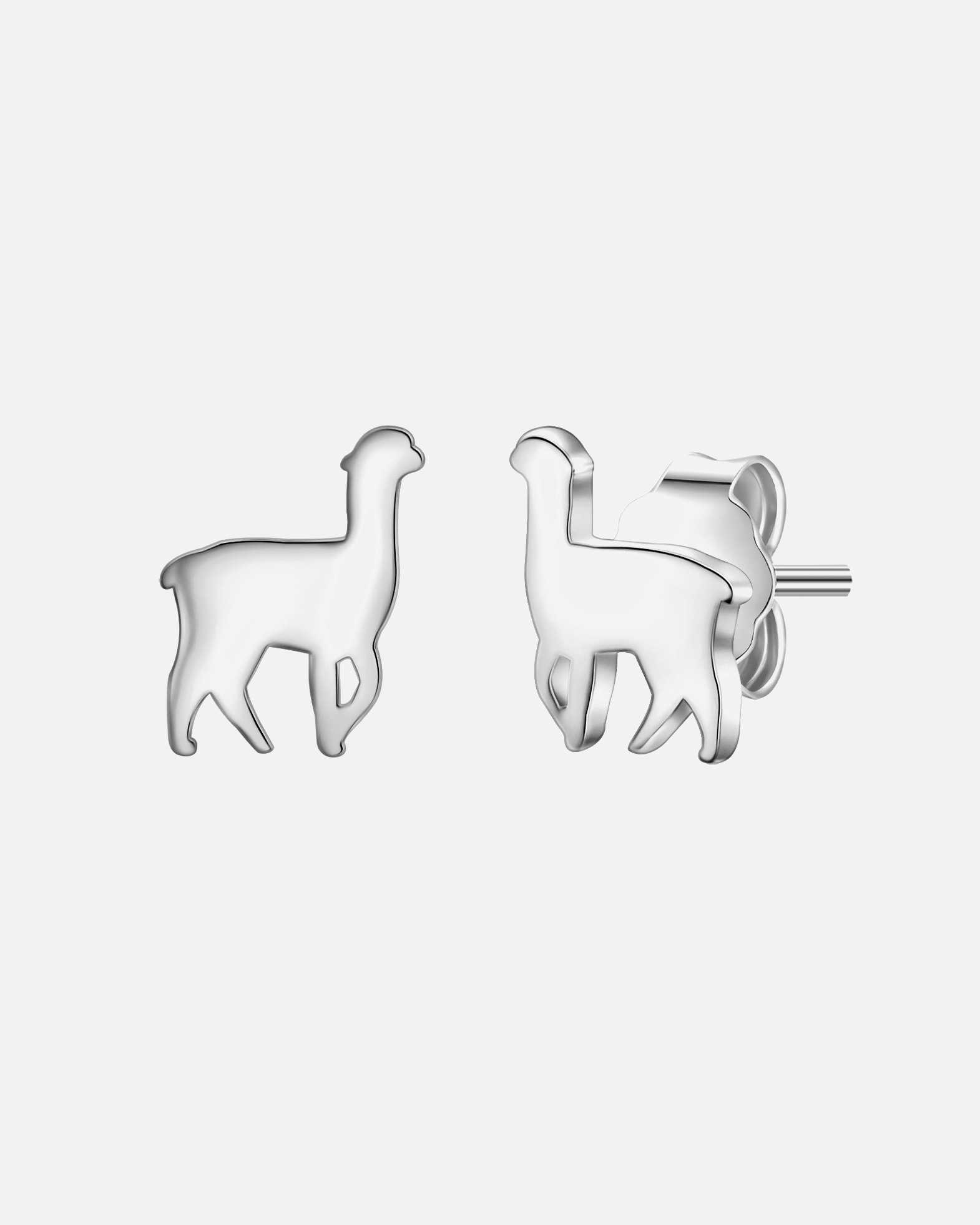 Ohrringe für Weiblich Glanzstücke München Ohrstecker Alpaka Sterling Silber in Roségold 1 Stück