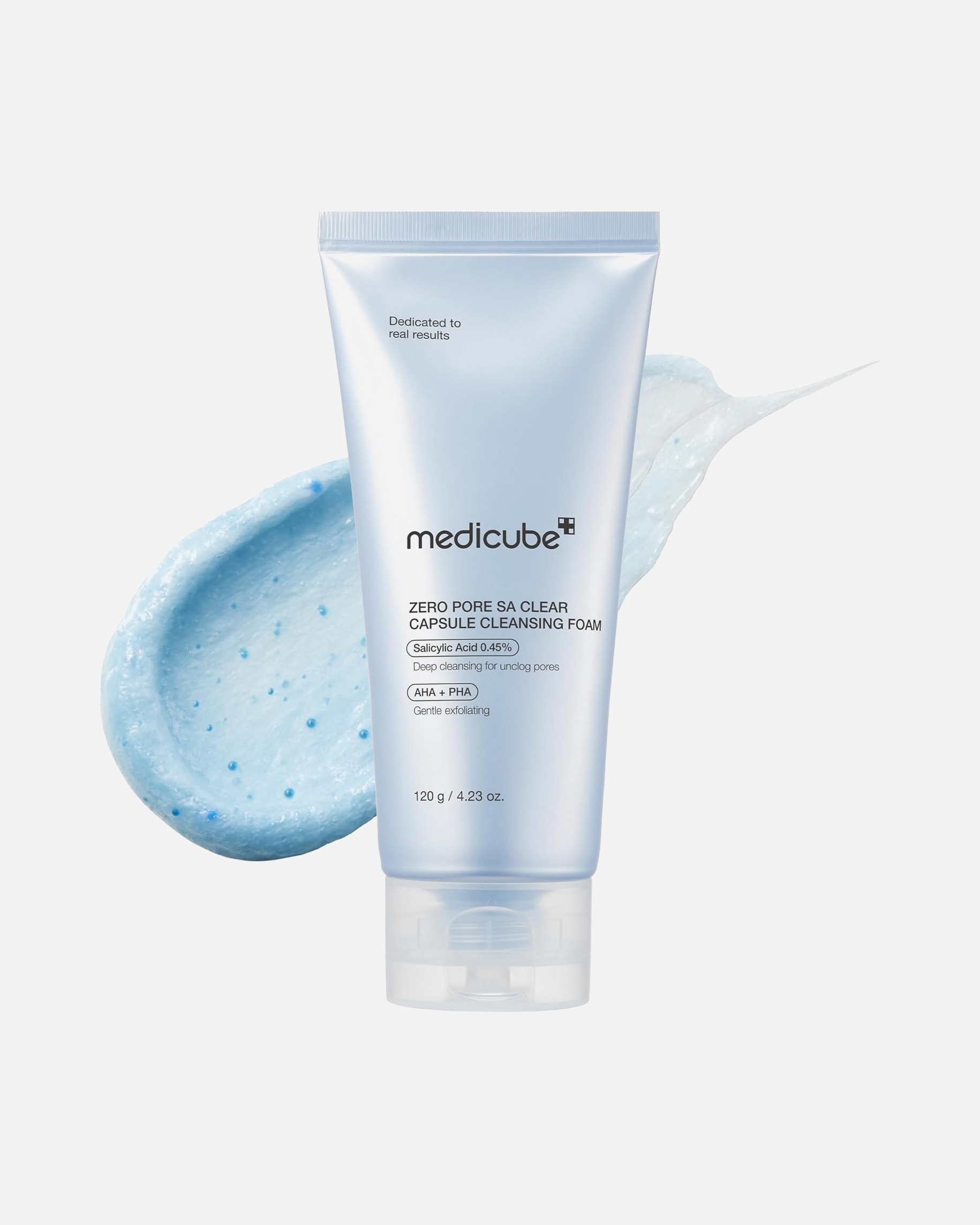 Feuchtigkeitsspendende Gesichtsbehandlung für Unisex Medicube Zero Pore Clearing Capsule Cleansing Foam 120 g