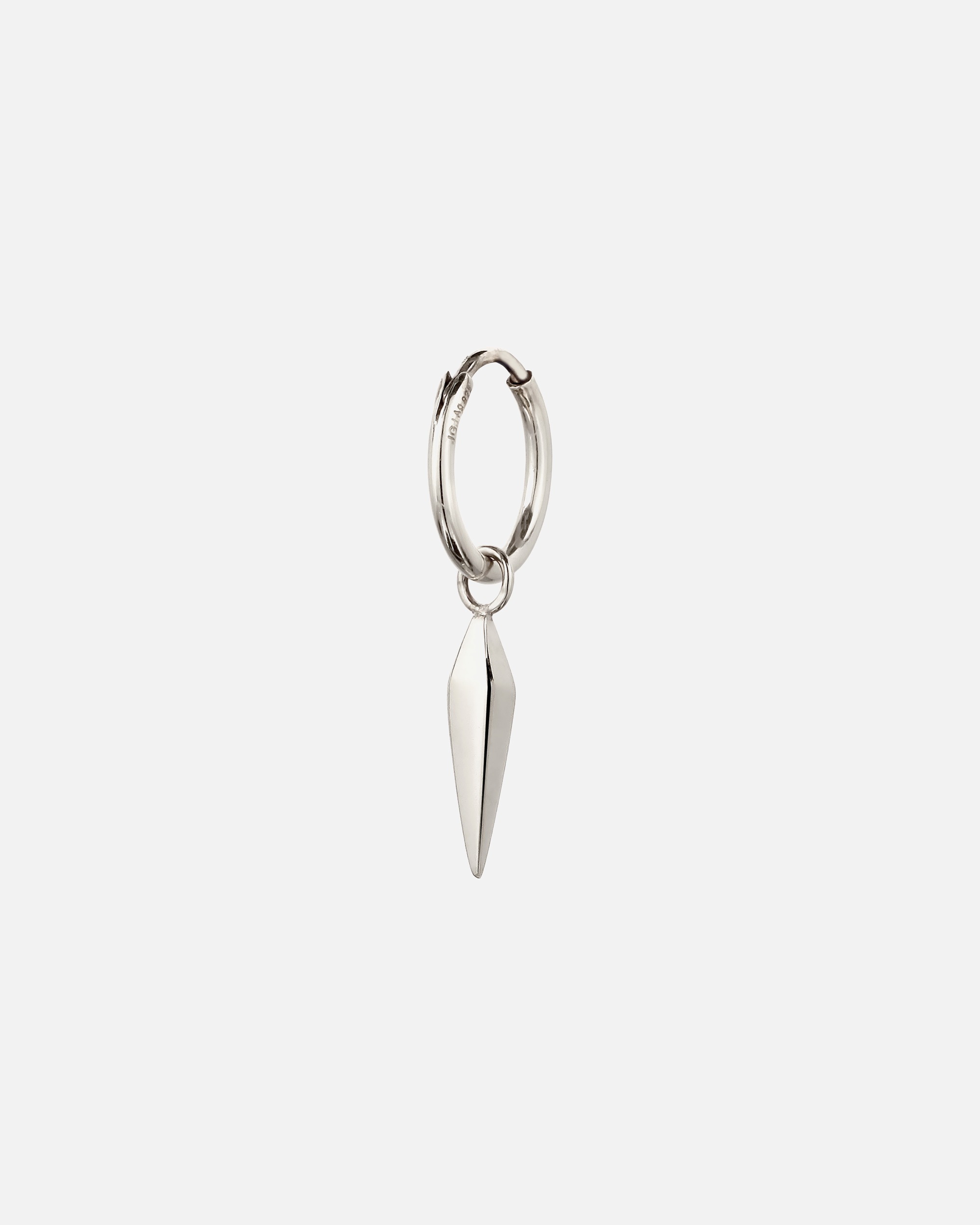 Ohrringe für Männlich KUZZOI Single Creole Tropfen 925 Sterling Silber OneSize