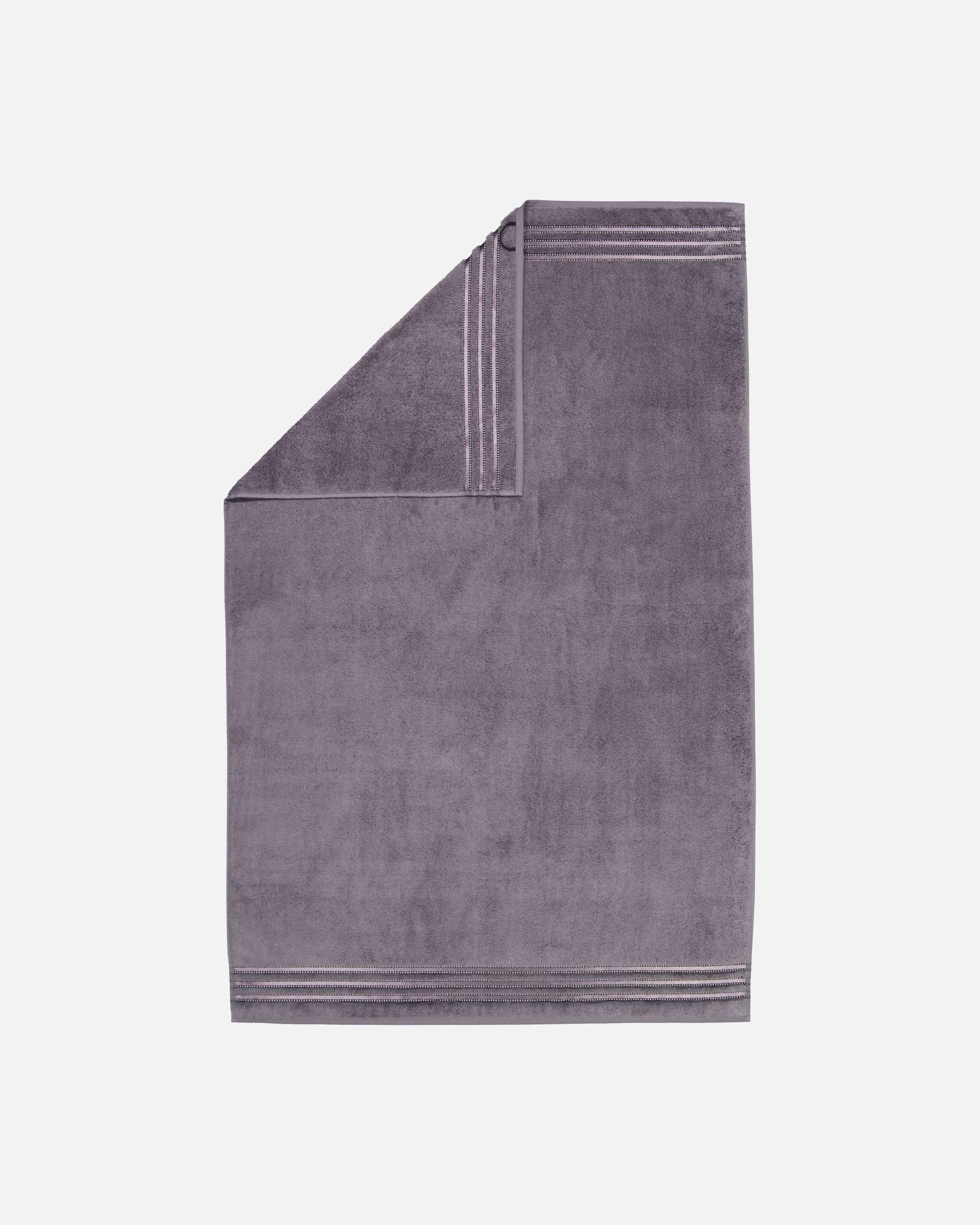 Handtuch für Unisex Vossen Vossen Handtücher Cult de Luxe graphit - 7660 Badetuch 100x150 cm