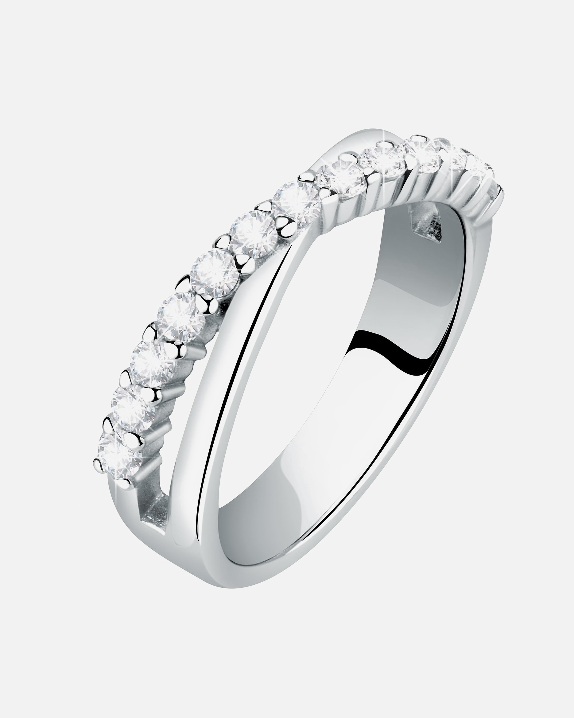 Ring für Weiblich Morellato Default Brand Line Damenring 925er Silber, recycelt 58