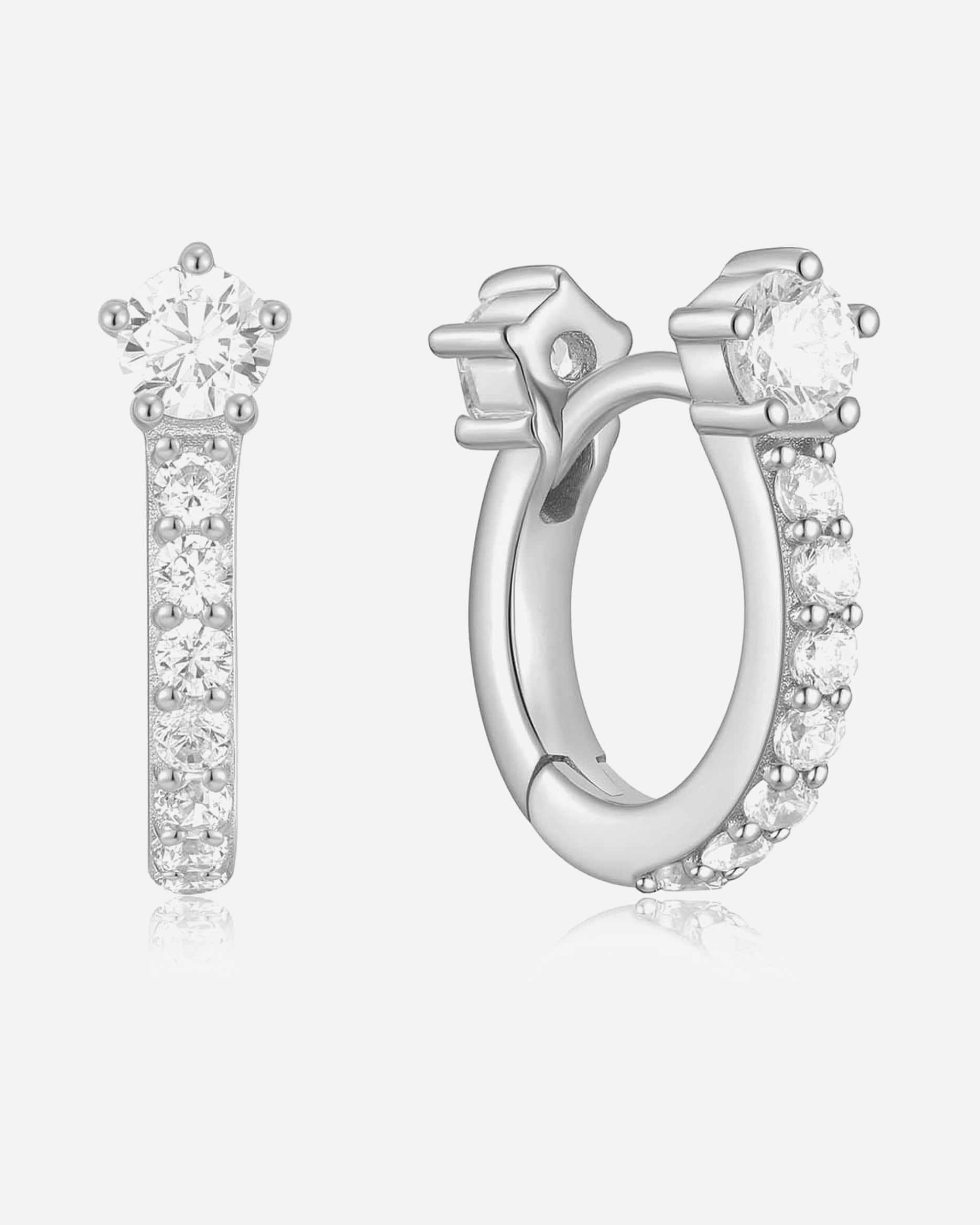 Ohrringe für Weiblich Ania Haie Creolen 925er Silber silber