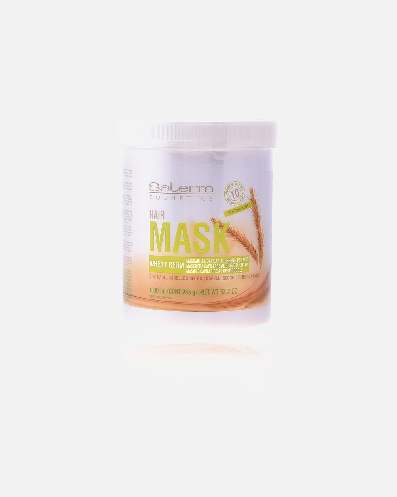 Haarmaske für Unisex Salerm WEIZENKEIM-Haarmaske 1000 ml