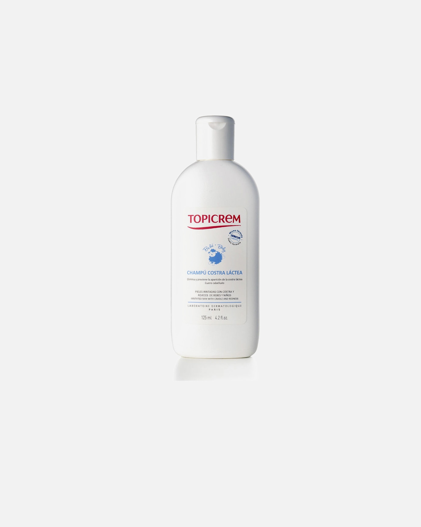 Babyshampoo für Unisex Topicrem DS+ BABY Milchschorf-Shampoo 125 ml