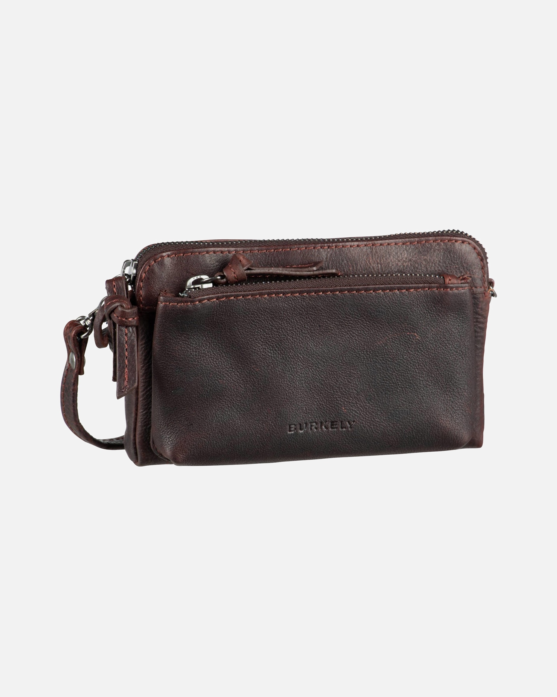 Umhängetasche für Weiblich Burkely Umhängetasche Antique Avery Mini Bag Brown